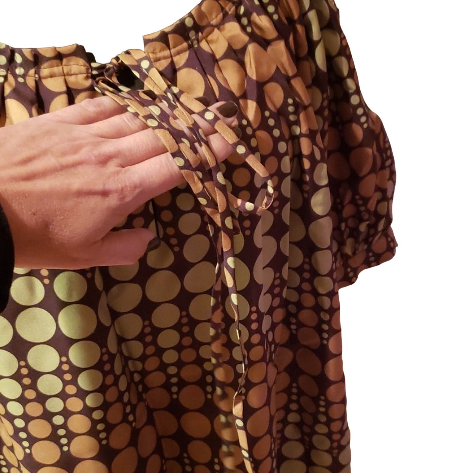 Michael Kors Michael, Michael Kors silk dress. SZ Small, Geometric print Size S / US 4 / IT 40 - 4 Thumbnail