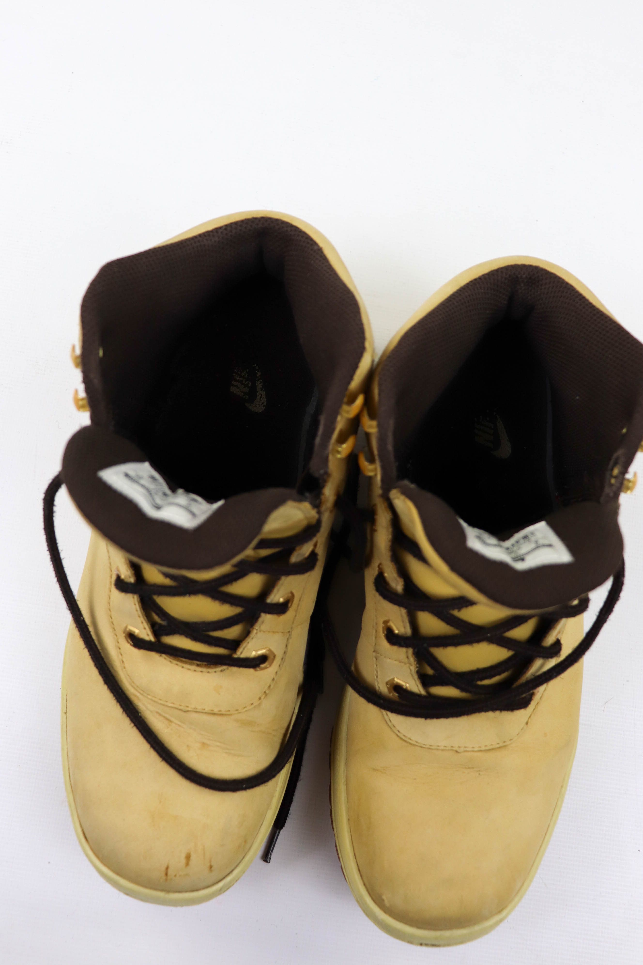 Nike Nike ACG Mandara 2013 Tan Leather Hiking Boots Size US 8 / EU 41 - 14 Thumbnail