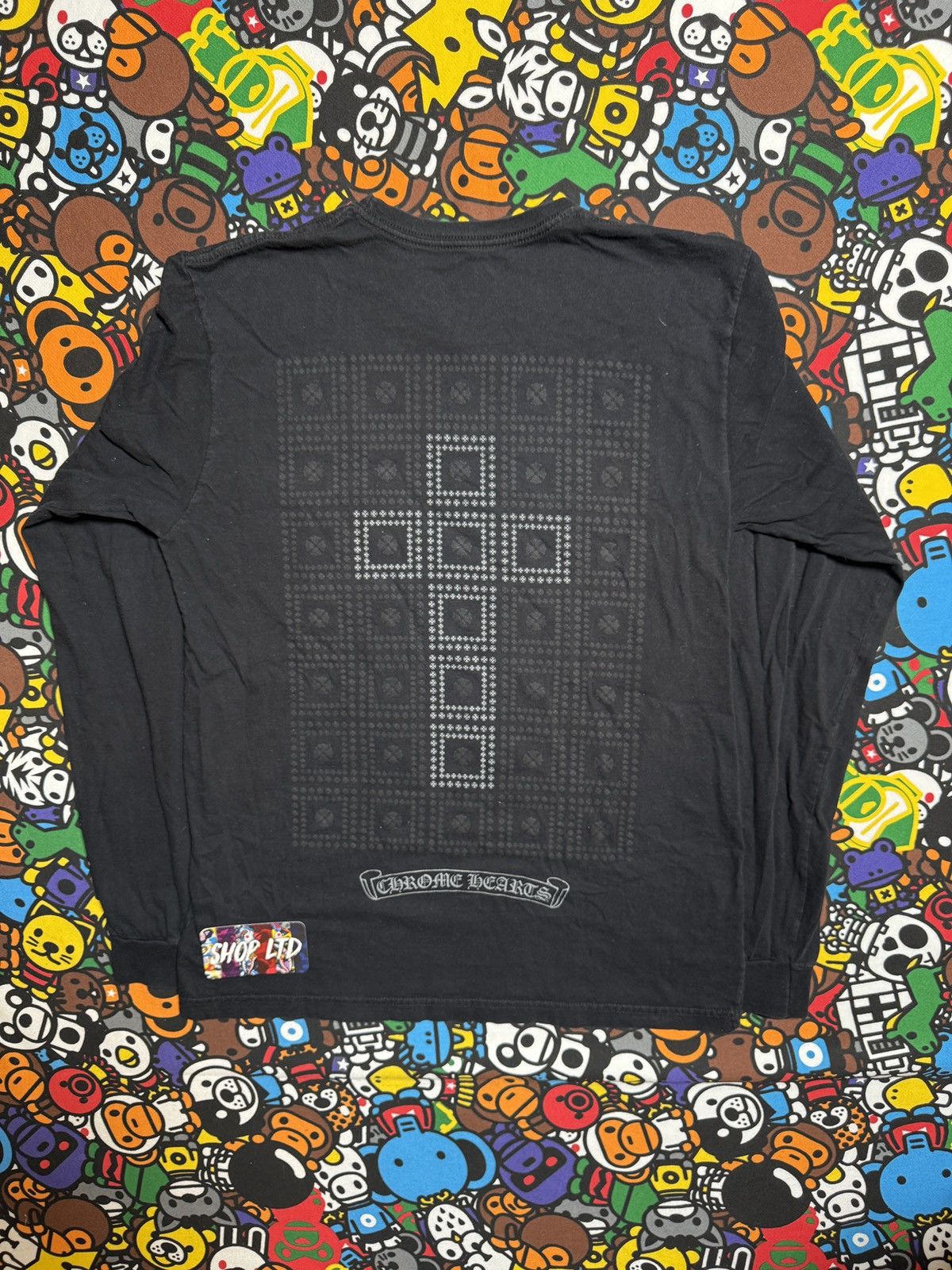 Chrome Hearts Chrome Hearts Black Cross Logo Long Sleeve Tee Size US M / EU 48-50 / 2 - 1 Thumbnail