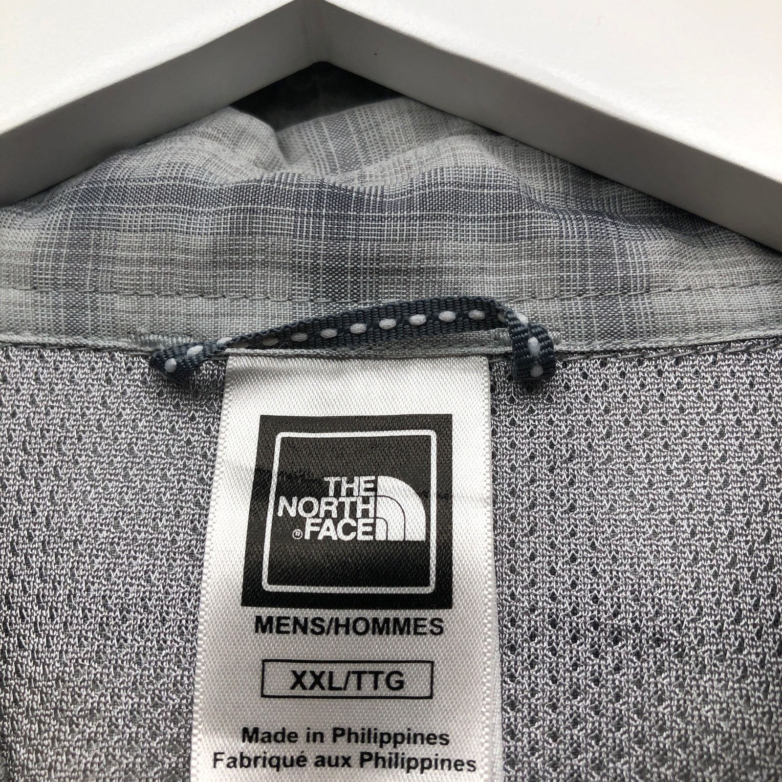 The North Face The North Face Mesh Crimmel Hiking Shirt Mens XXL Plaid Gray Size US XXL / EU 58 / 5 - 5 Thumbnail