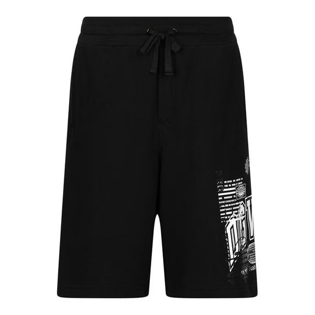 image of Dolce Gabbana O1G2R1Mq0324 Shorts In Nero & Black in Nero/Black, Men's (Size 30)