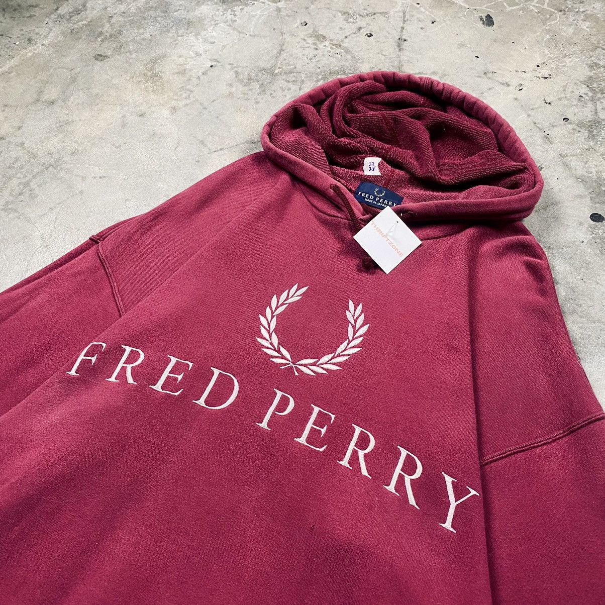 FRED × Fred Perry × Vintage 90s Fred Perry Japan Big Logo Pullover Size US M / EU 48-50 / 2 - 2 Thumbnail