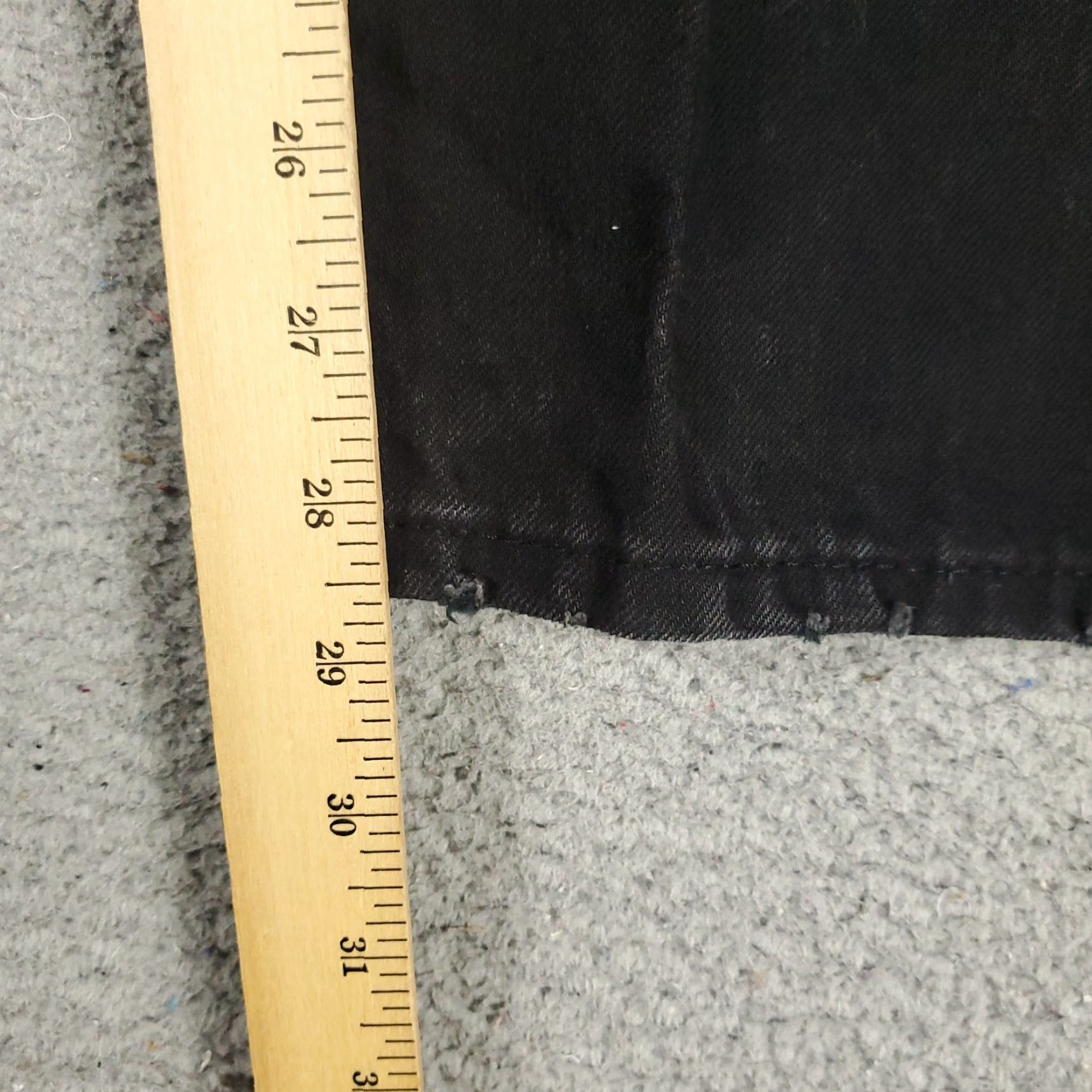 Vintage Denim & Supply Ralph Lauren Jeans Men's 38x29 Black Straight Leg Casual Pants Size US 38 / EU 54 - 7 Thumbnail