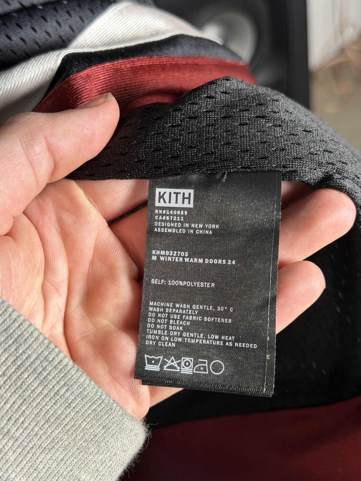 Kith KITH Mesh Leon Jersey “Black” Size US S / EU 44-46 / 1 - 6 Thumbnail