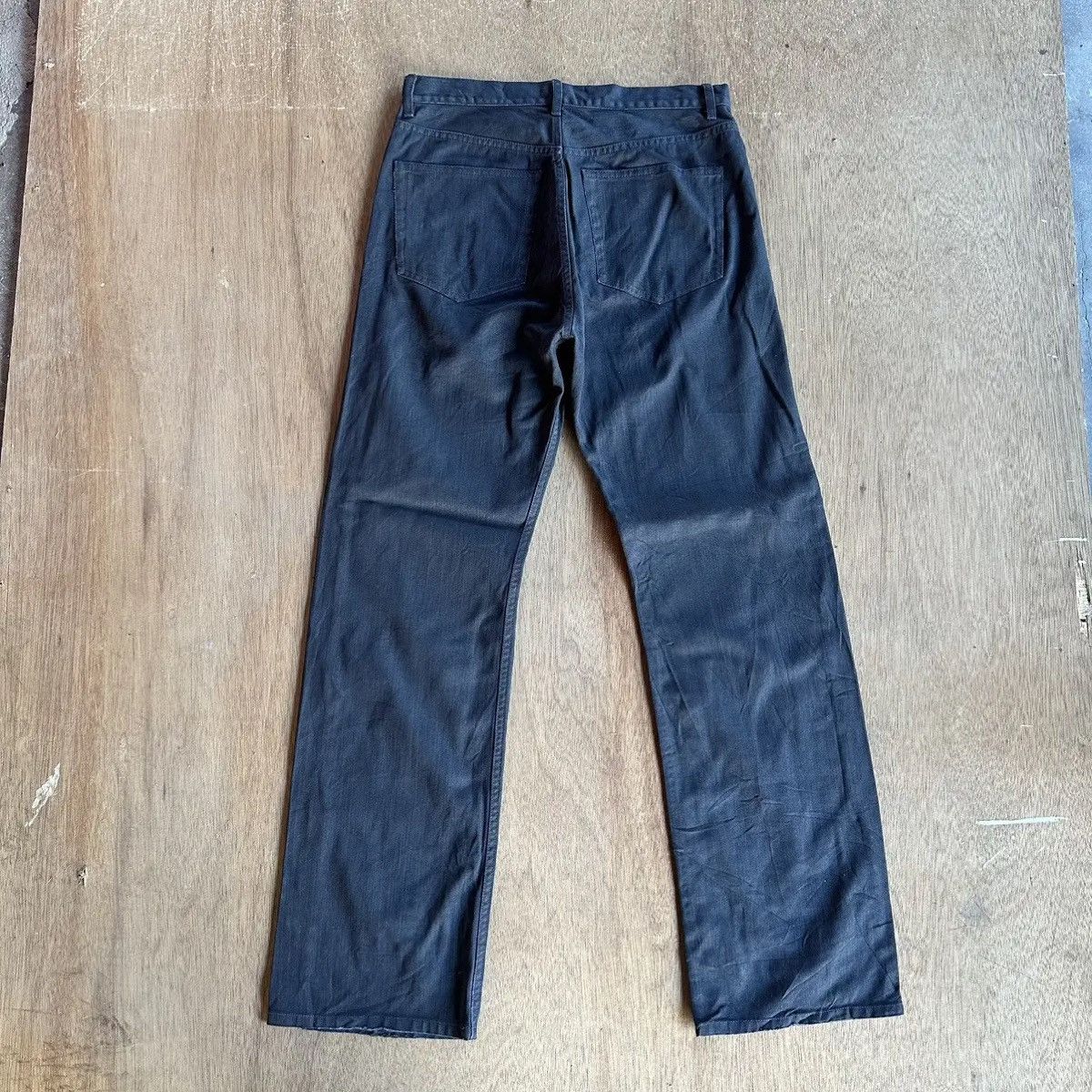 Donna Karan Y2K DKNY TROUSERS 5-POCKET JEANS BLANK JAPANESE VTG PANTS Size US 29 - 9 Thumbnail
