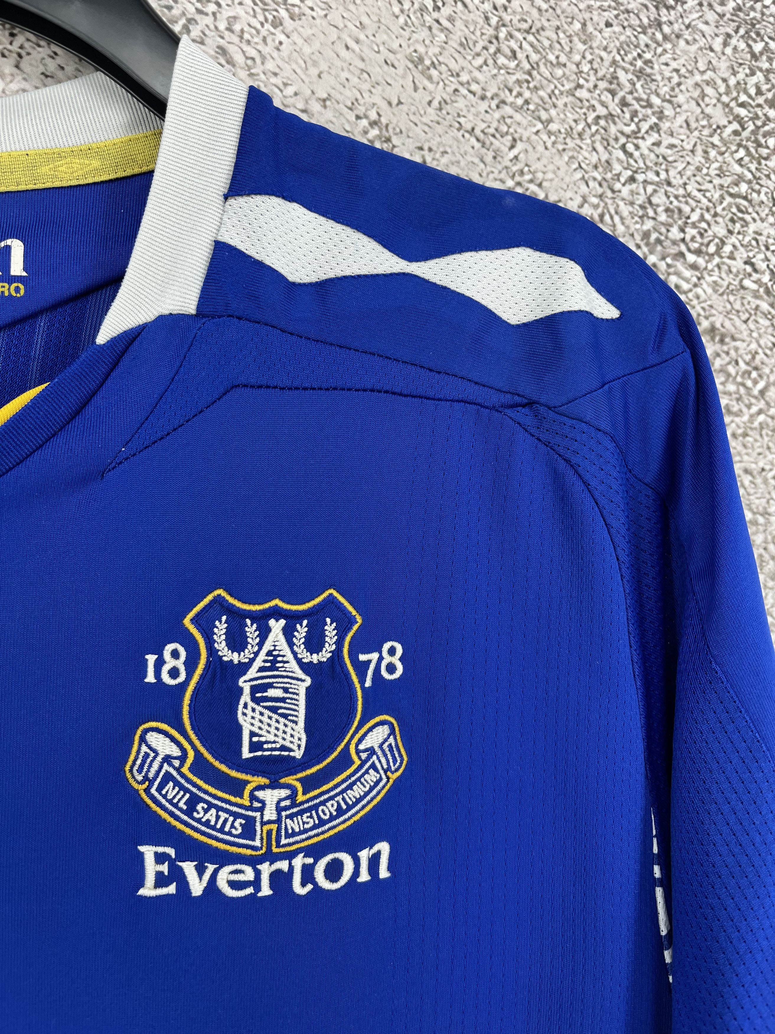 Umbro EVERTON ENGLAND 2007/2008 HOME FOOTBALL SHIRT JERSEY UMBRO Size US XL / EU 56 / 4 - 5 Thumbnail