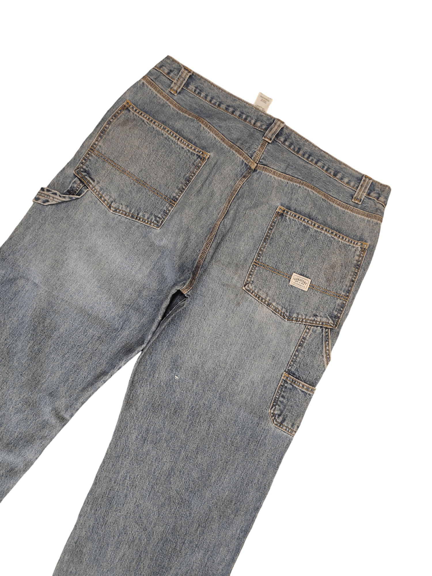 Levi's W42 Vintage Y2k Levis Carpenter Baggy Denim Pants Jnco Style Size US 42 / EU 58 - 5 Thumbnail