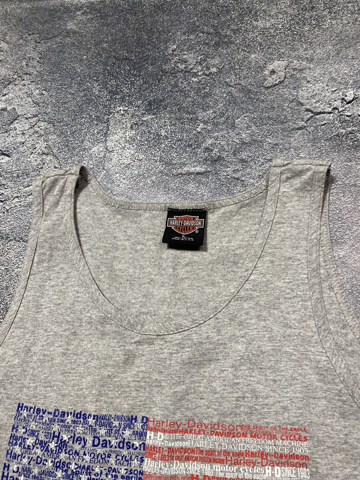 Harley Davidson × Vintage HARLEY DAVIDSON 🇺🇸 madei in USA Size US L / EU 52-54 / 3 - 4 Thumbnail
