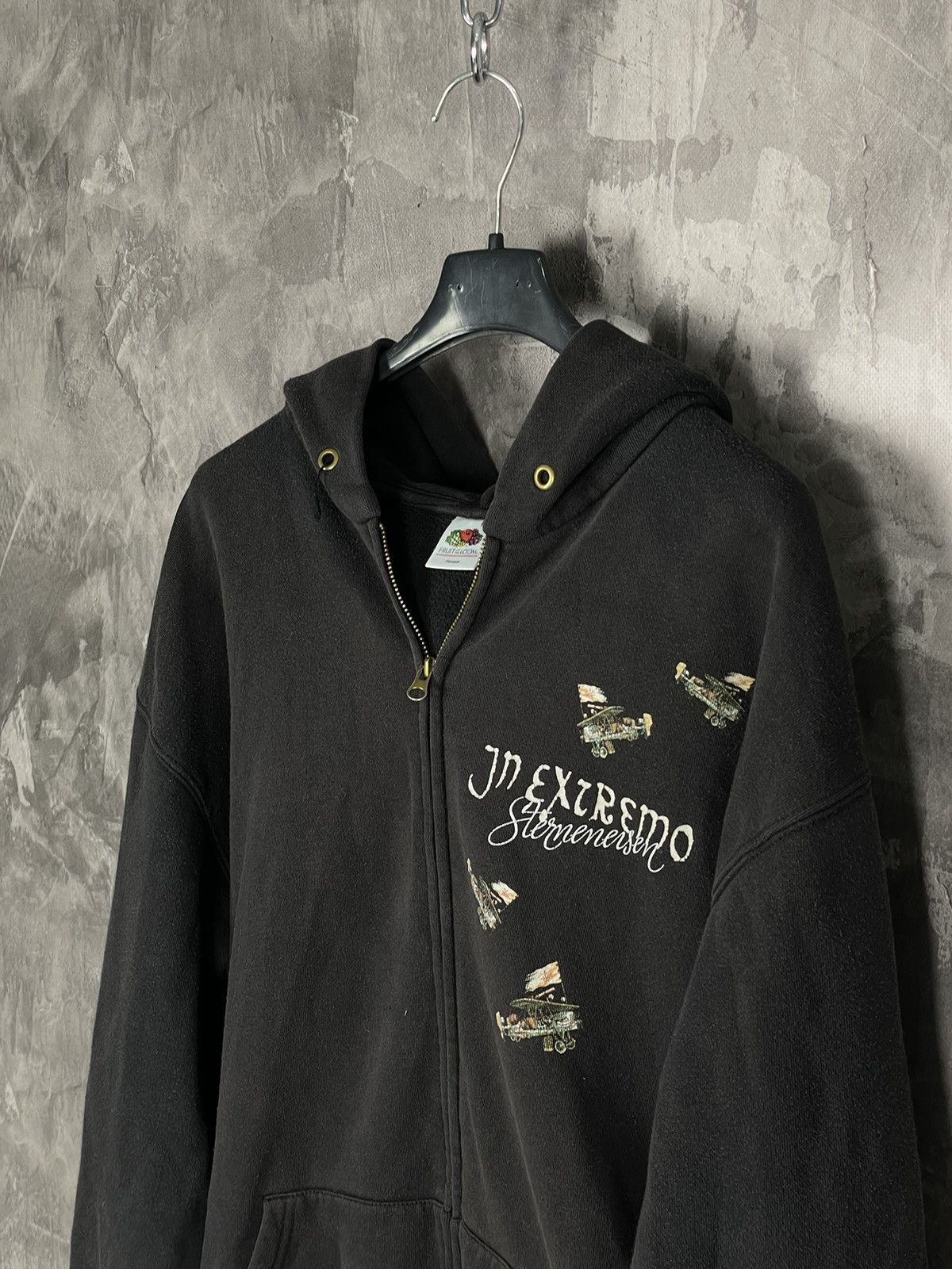 Band Tees × Vintage Vintage Hoodie In Extremo Rock Metal Grunge Punk Washed Size US L / EU 52-54 / 3 - 13 Thumbnail
