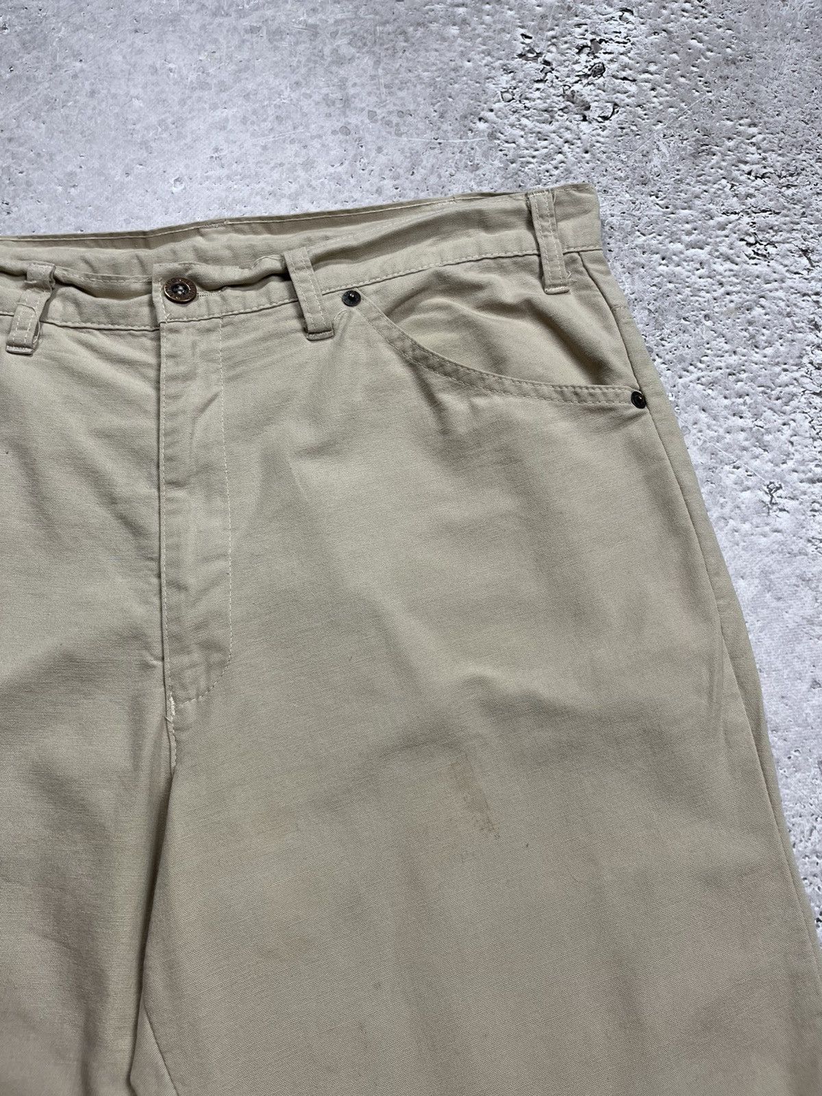 Levi's Vintage Levi’s 631 Beige Pants Made in Italy W36 L36 Size US 36 / EU 52 - 13 Thumbnail
