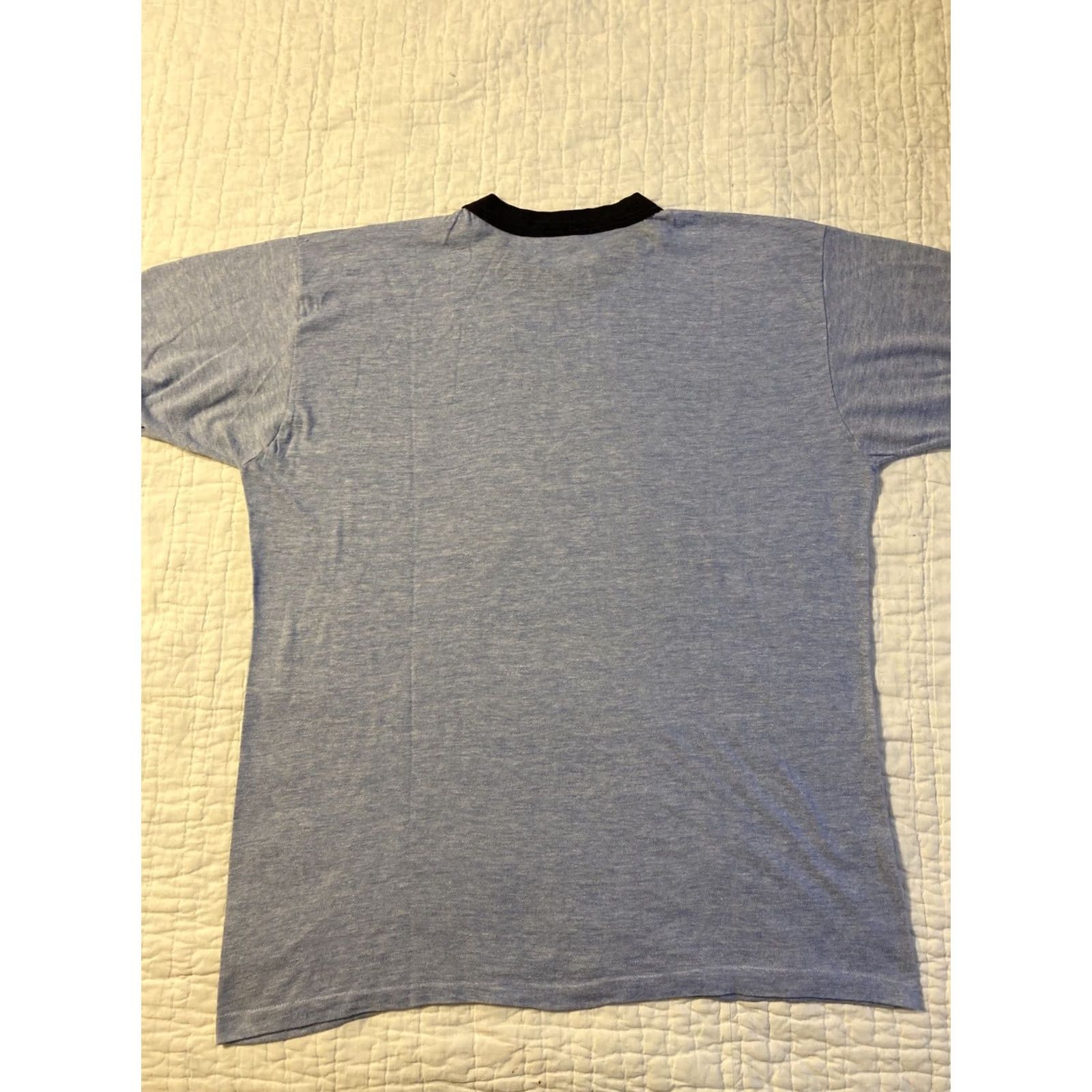 Vintage VINTAGE St. John’s University Lab Animal Center T-Shirt Wear-guard Women L Blue Cotton Short Sleeve Crew Neck Size L / US 10 / IT 46 - 5 Thumbnail