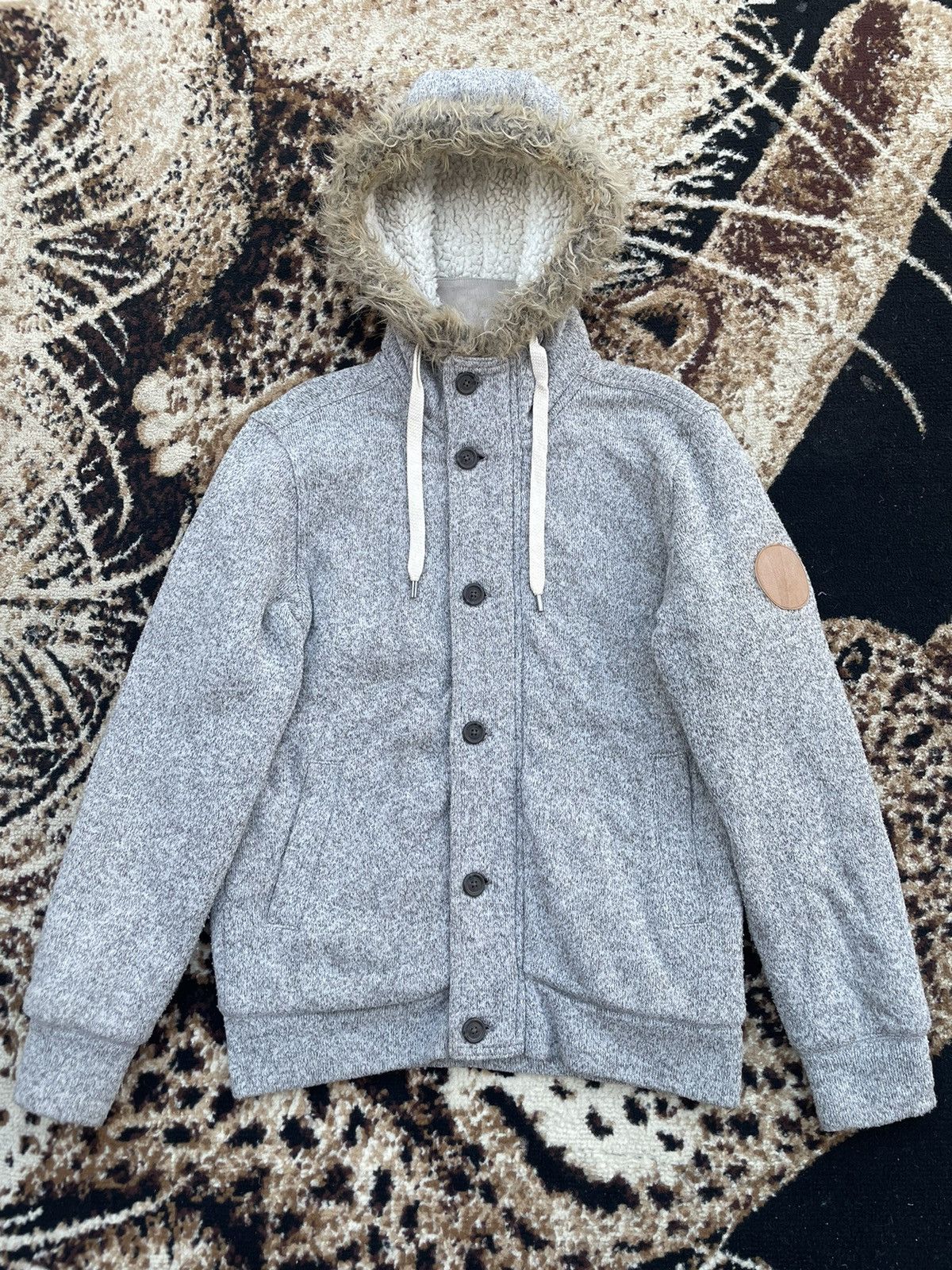 If Six Was Nine Japanesebrand Fur Hooded Jacket Lgb ifsixwasnine Size US L / EU 52-54 / 3 - 1 Thumbnail