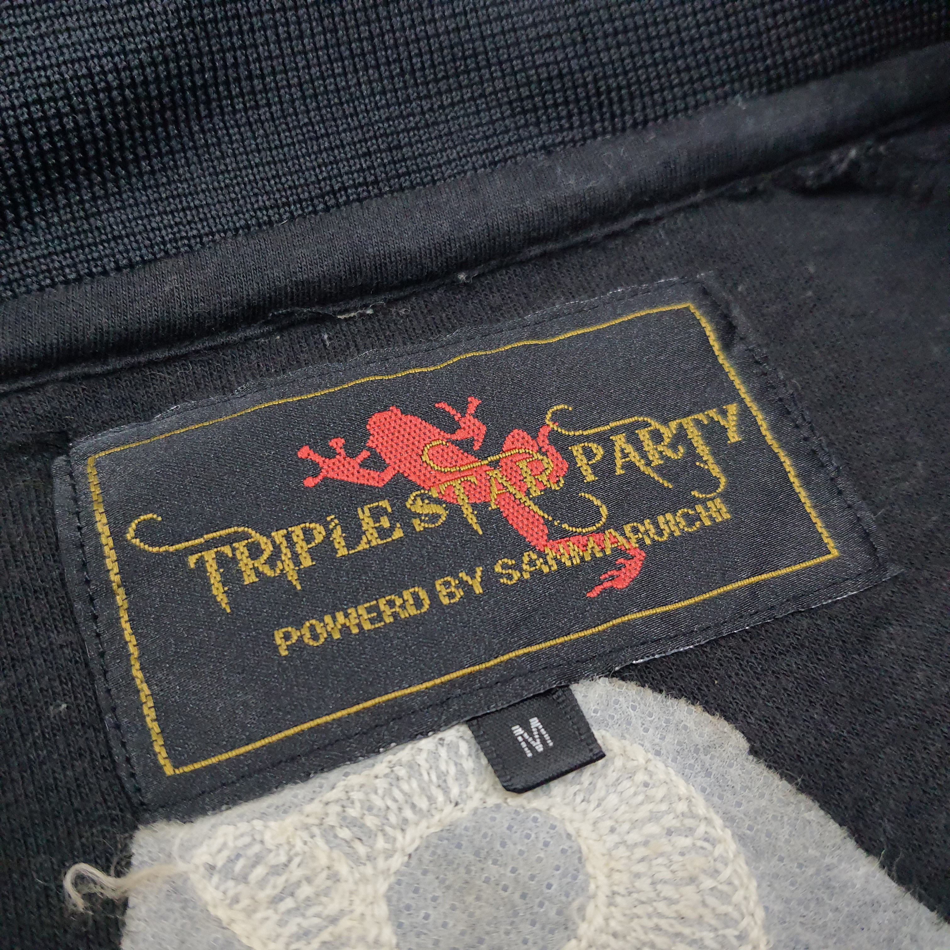 Japanese Brand Vintage Triple Star Party Zipper Sweatshirt C264N8 Size US M / EU 48-50 / 2 - 8 Thumbnail