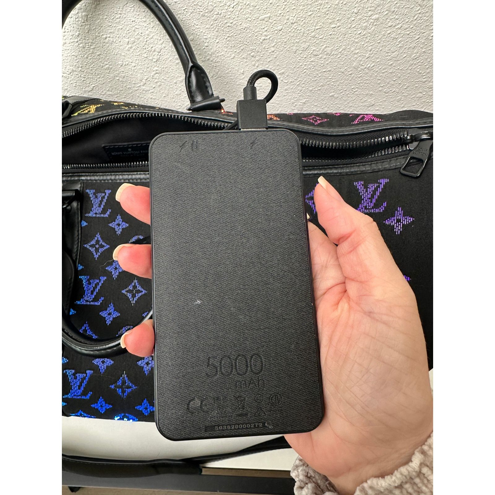 Louis Vuitton Louis Vuitton Keepall Light Up Bandoulière 50 Fiber Optic Size ONE SIZE - 6 Thumbnail