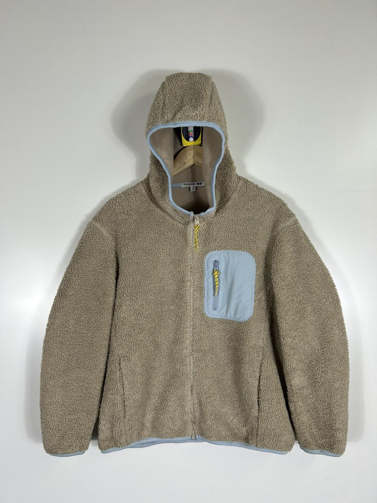 JW Anderson × Uniqlo 🔥JW.Anderson❌Uniqlo Hooded Fleece Zipper Jacket Size US M / EU 48-50 / 2 - 1 Thumbnail