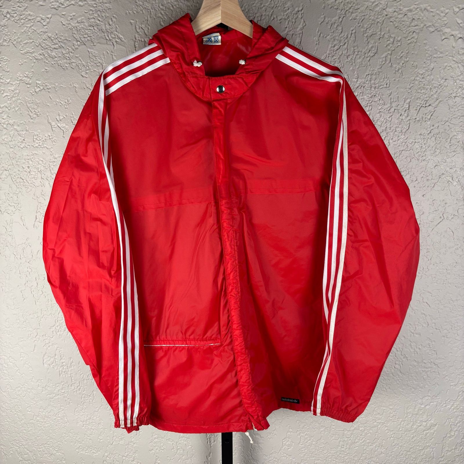 Adidas Vintage Adidas 1980s Ventex Track Jacket Size Large Size US L / EU 52-54 / 3 - 1 Thumbnail