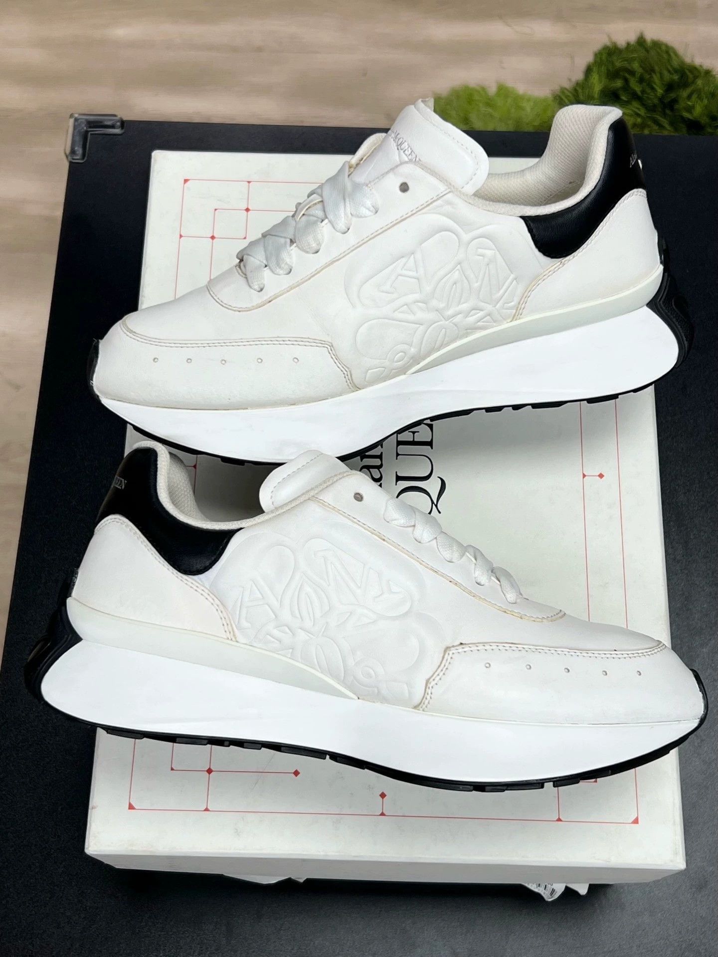 Alexander McQueen MCQ Sprint Runner Low-Top Sneakers White Size 41 Size US 8 / EU 41 - 5 Thumbnail