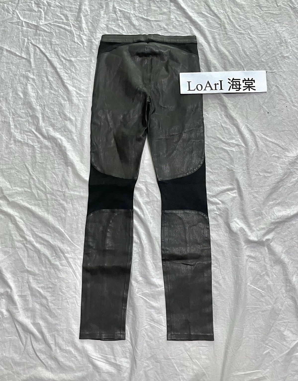 Helmut Lang Helmut Lang 2010 sample lamb leather pants Size 27" / US 4 / IT 40 - 2 Thumbnail
