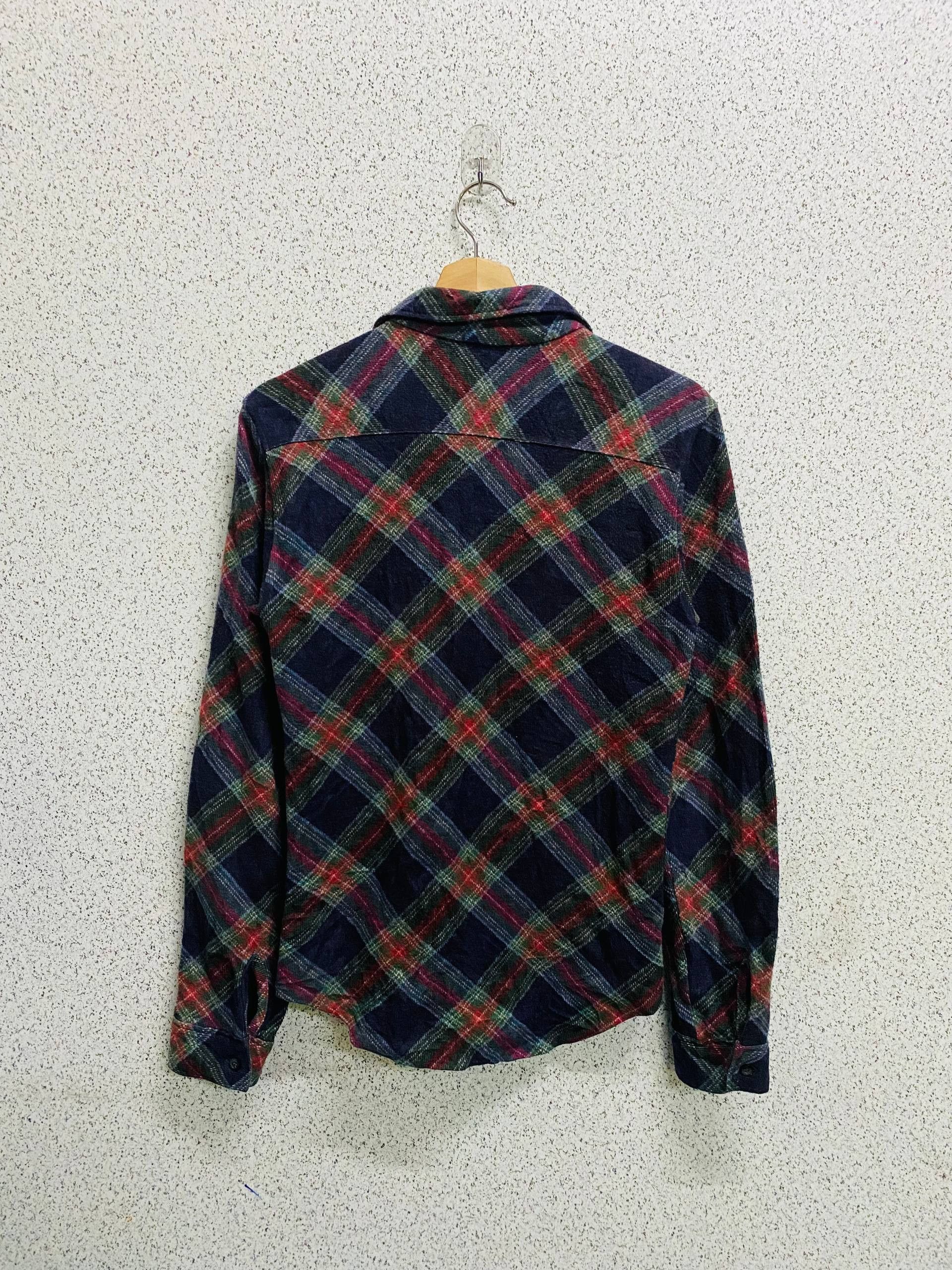PPFM Y2K PPFM Plaid Flannel Shirt Size US XS / EU 42 / 0 - 2 Thumbnail