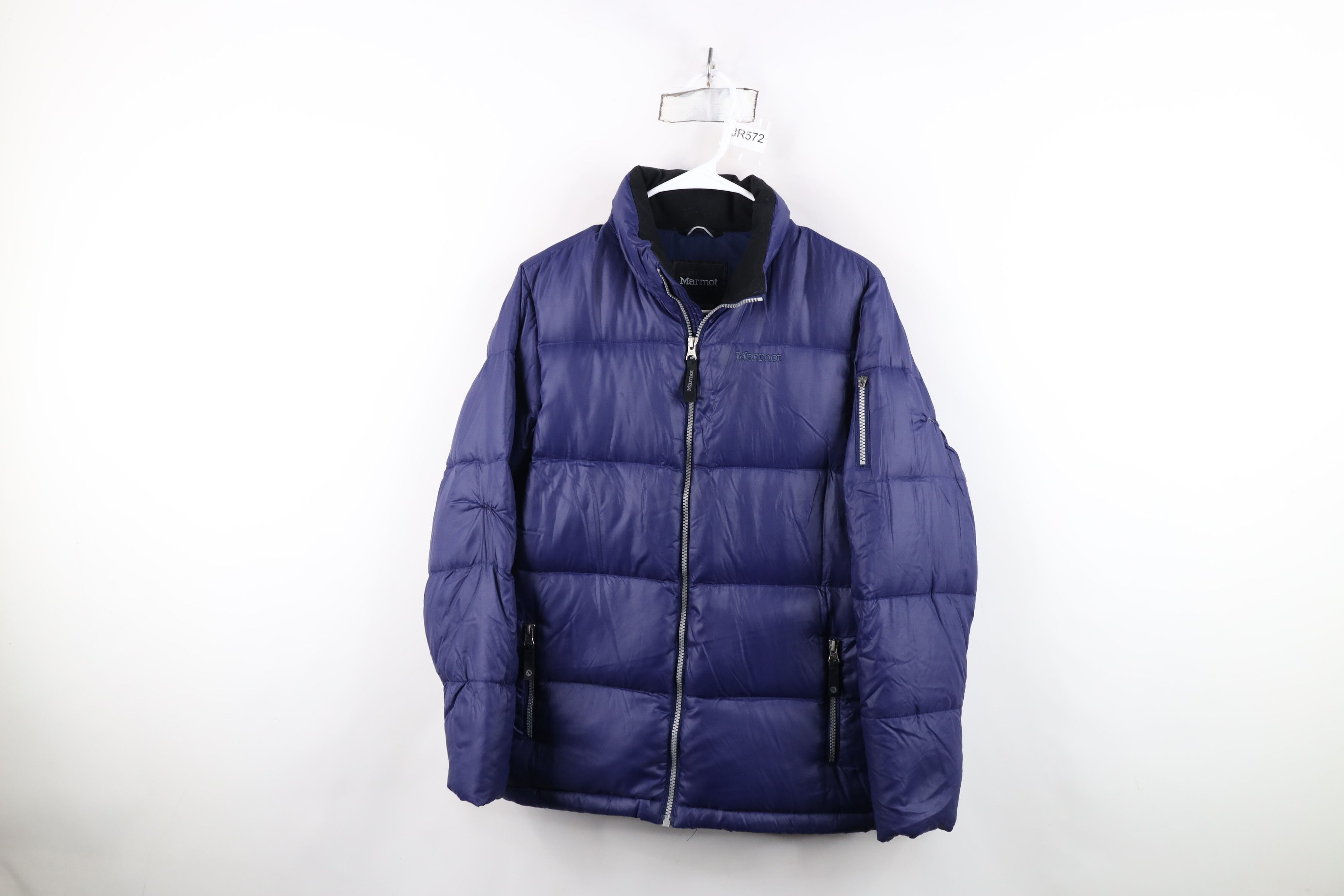 Marmot Marmot Down Feather Full Zip Winter Puffer Jacket Coat Blue Size XL / US 12-14 / IT 48-50 - 1 Thumbnail