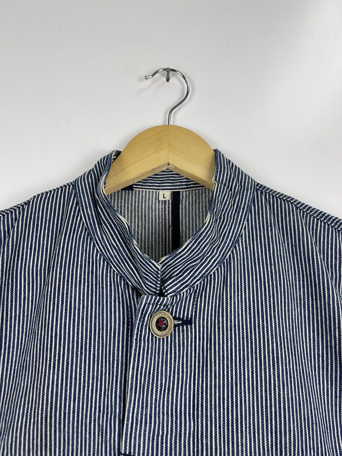 Japanese Brand × Vintage Vintage Hickory Jacket Size US L / EU 52-54 / 3 - 7 Thumbnail