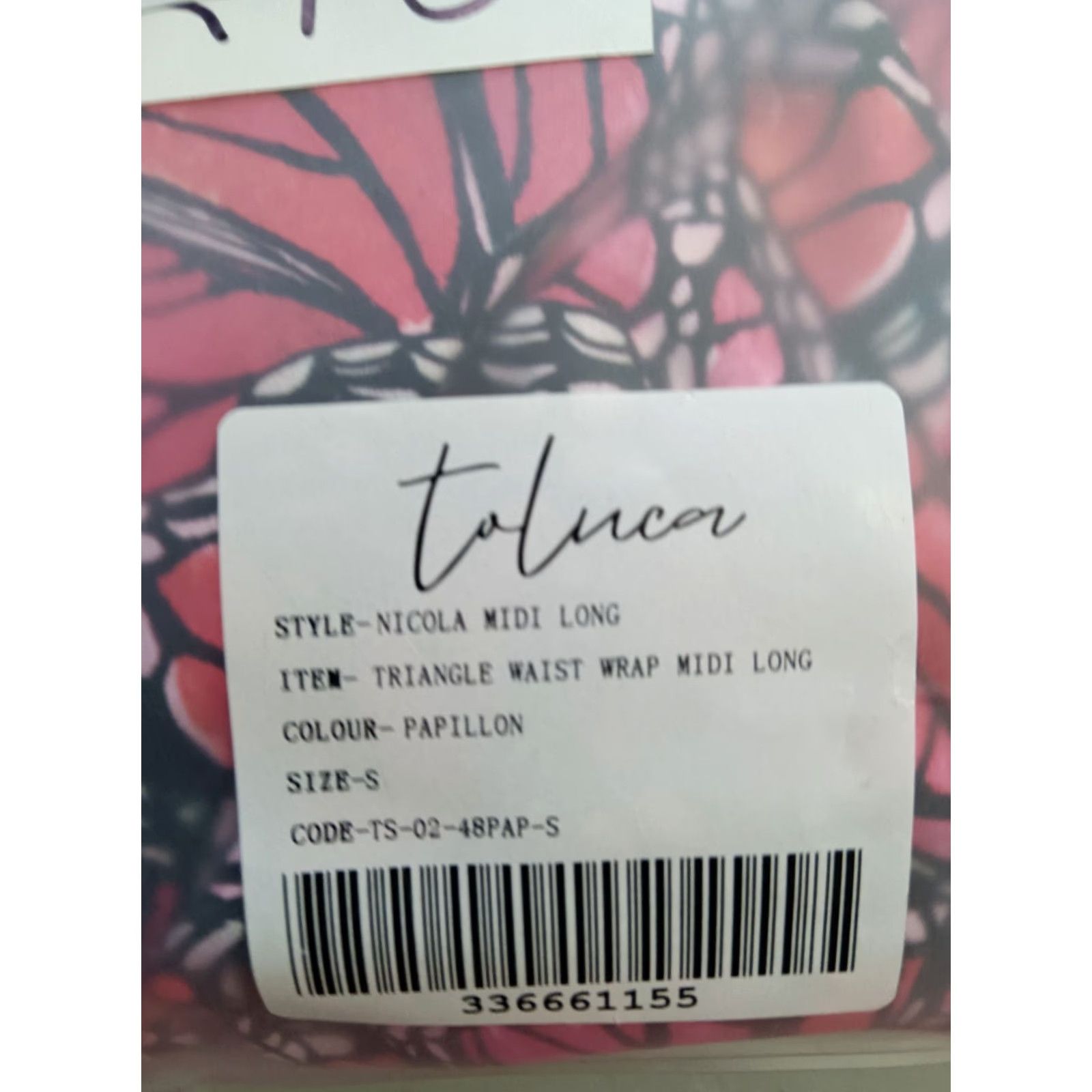 Triangl Toluca One Piece Swimsuit Papillon S Papillon Color Solid Beach Women One Piece Nylon Spandex Wide Strap Hand Wash Only Size ONE SIZE - 6 Thumbnail