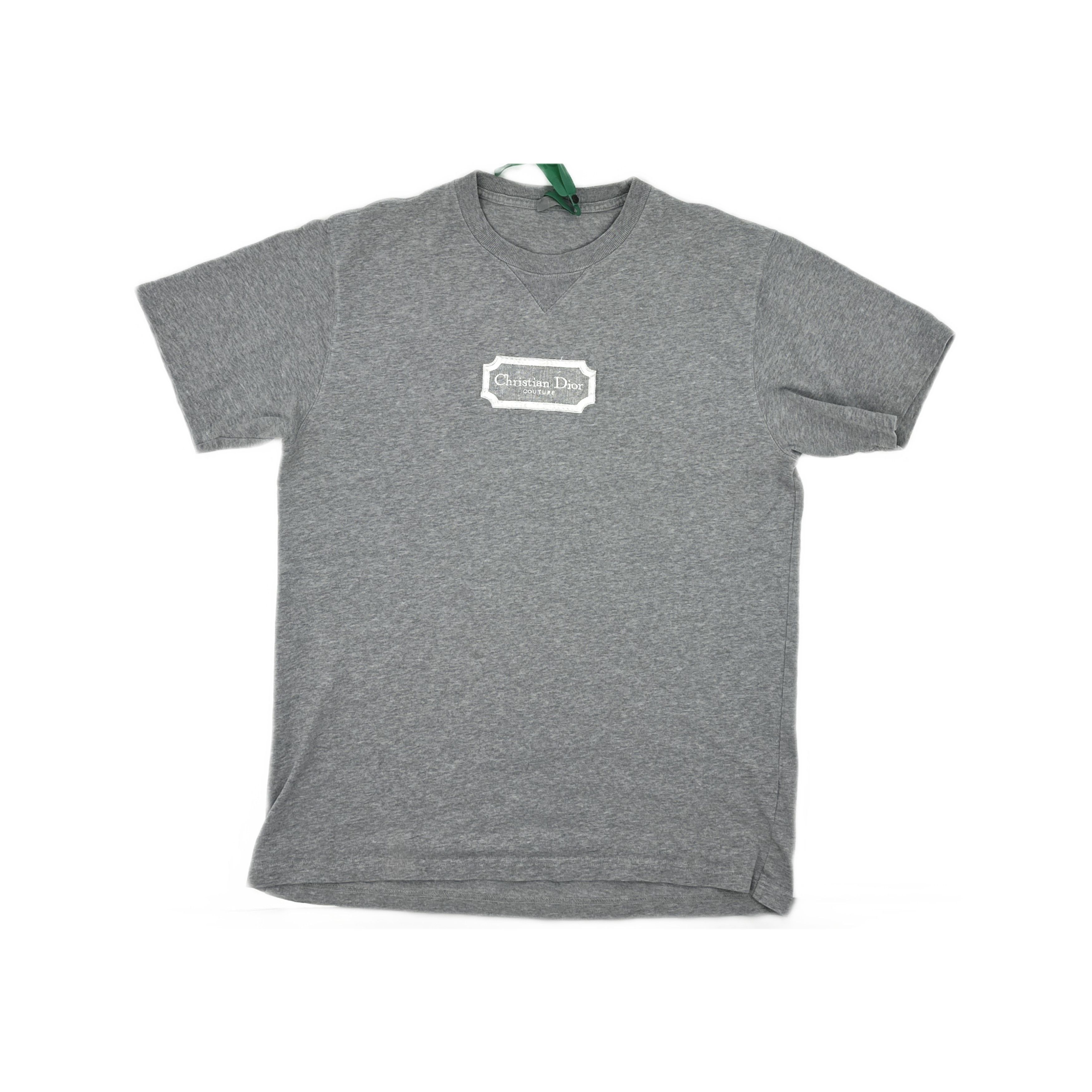 Dior Dior Couture Logo Short Sleeve T-Shirt Size L Size US L / EU 52-54 / 3 - 1 Thumbnail
