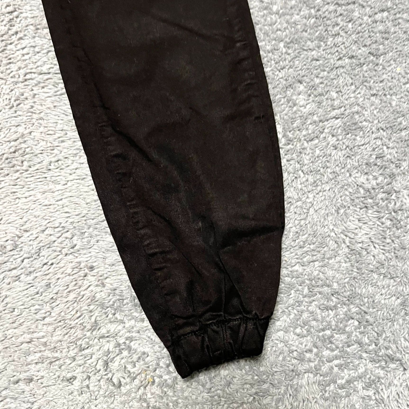 Nike Nike Cargo Pants Joggers Mens Small Black Performance Size US 29 - 3 Thumbnail