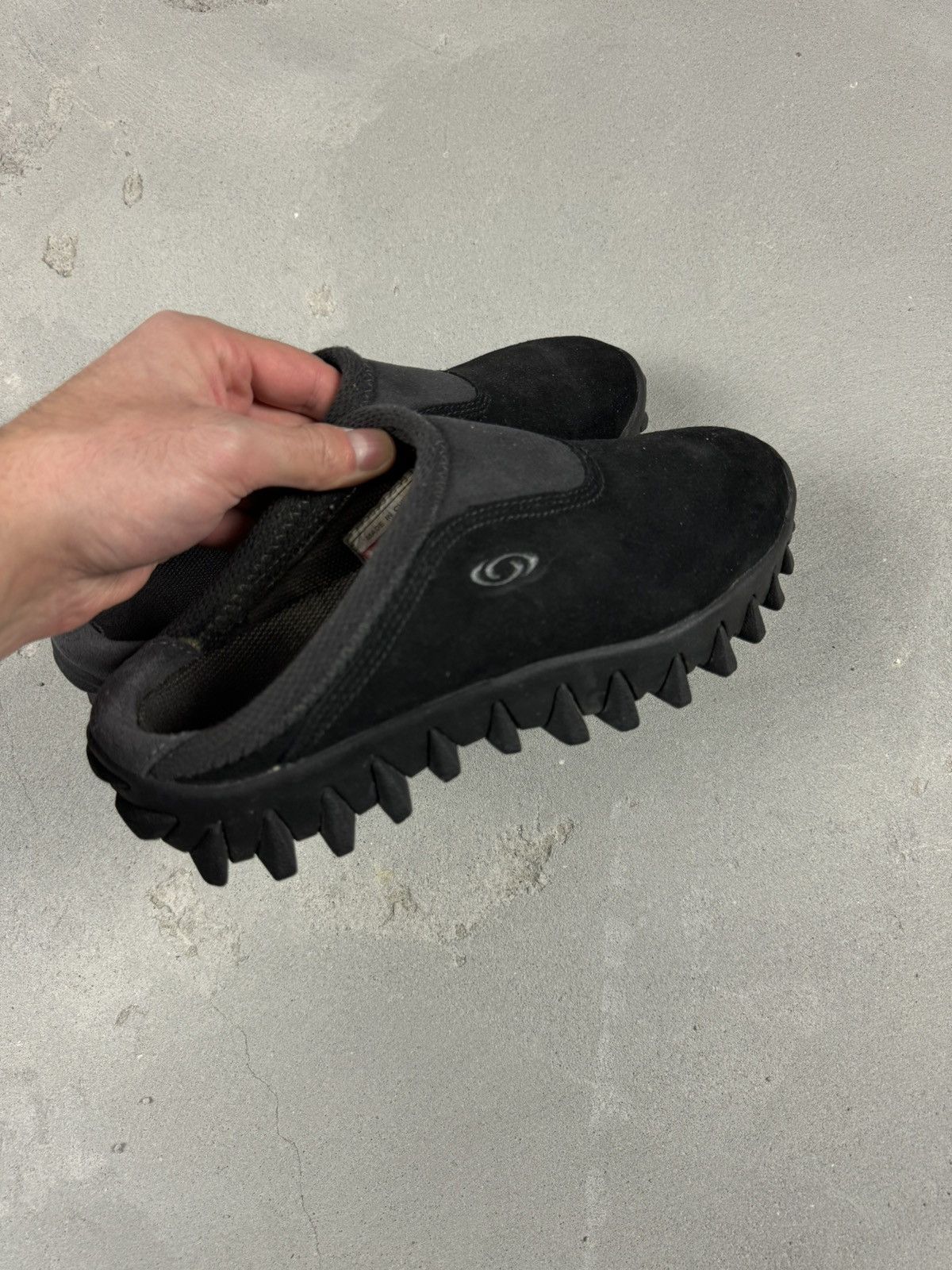 Salomon Vintage Salomon neoprene black suede clog Size US 6.5 / EU 39-40 - 1 Thumbnail