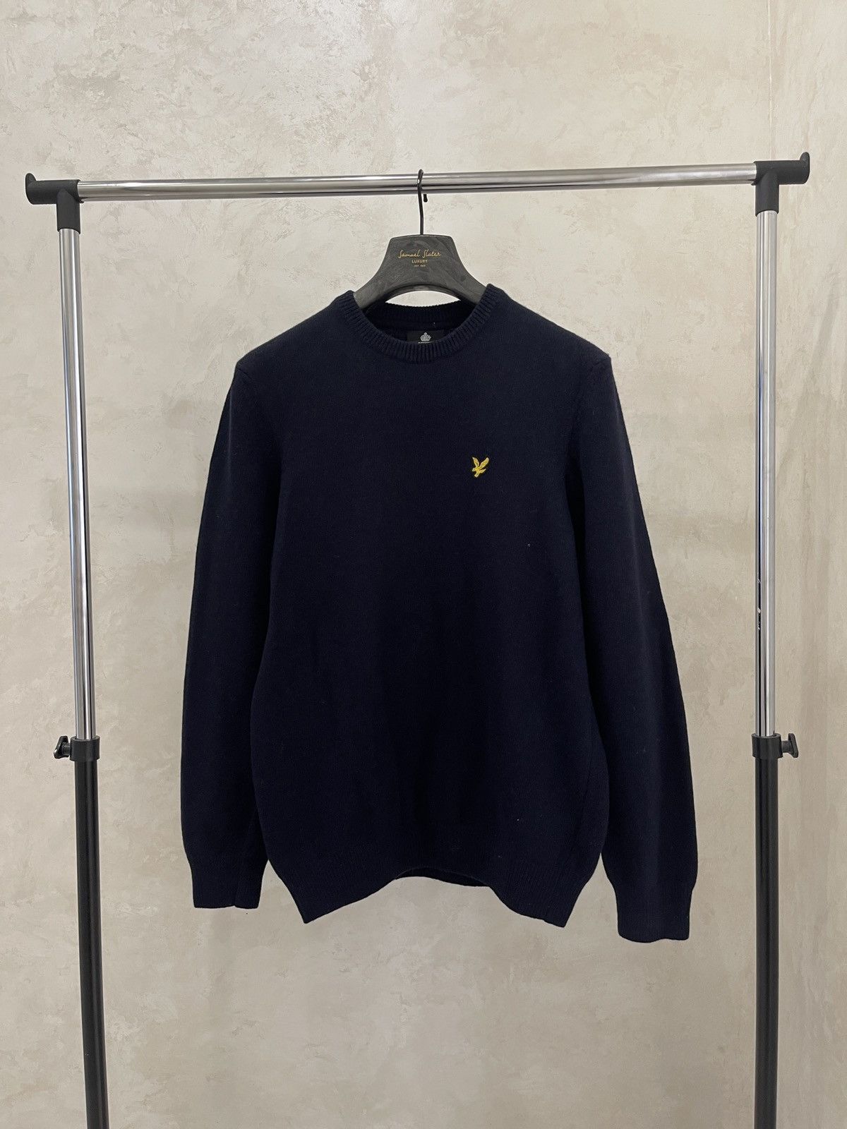 Lyle & Scott Vintage Knit Lyle & Scott Wool Casual Sweater blue Size US M / EU 48-50 / 2 - 1 Thumbnail