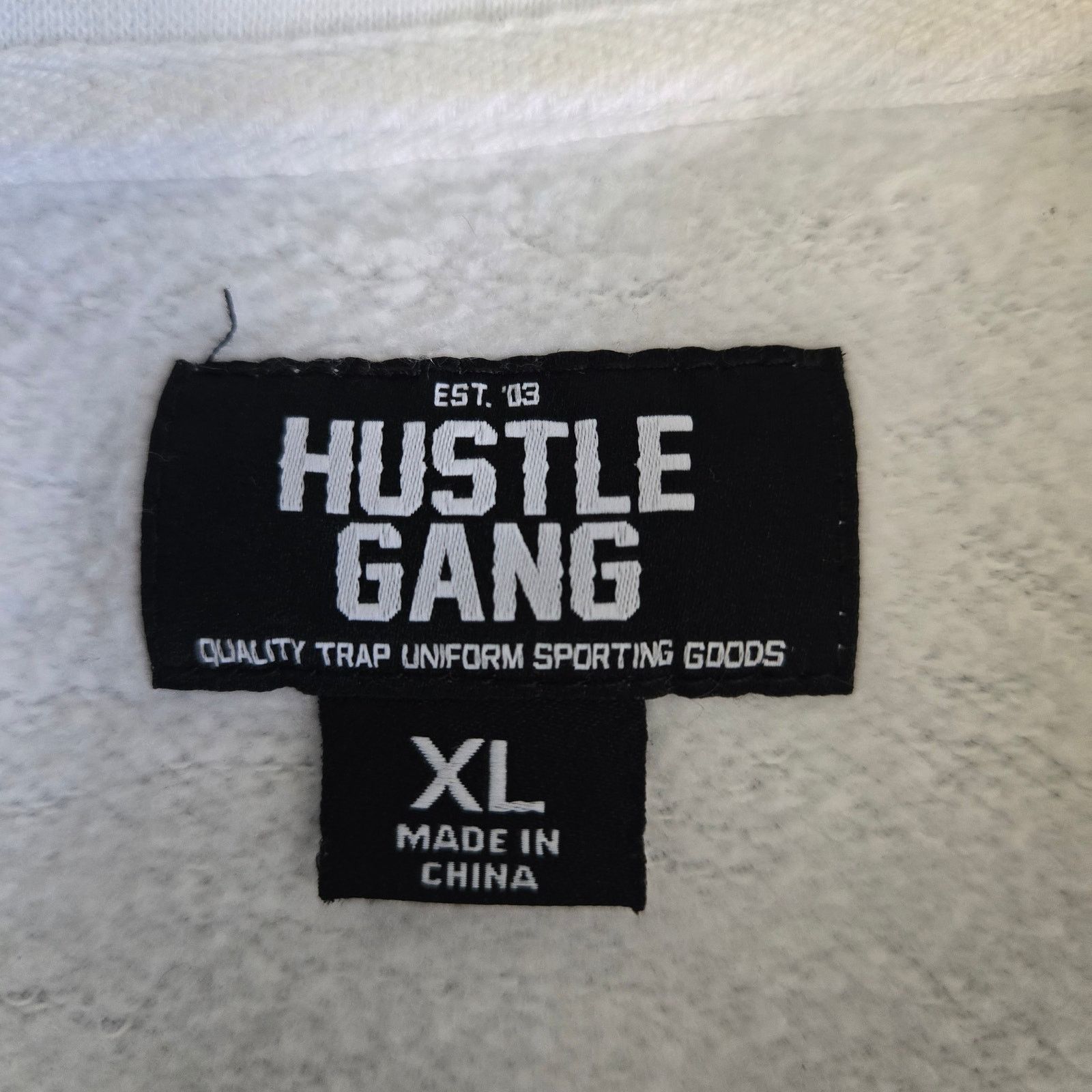 Hustle Gang Y2K Hustle Gang Sweatshirt. Y2K. Size XL. White. Size US XL / EU 56 / 4 - 4 Thumbnail