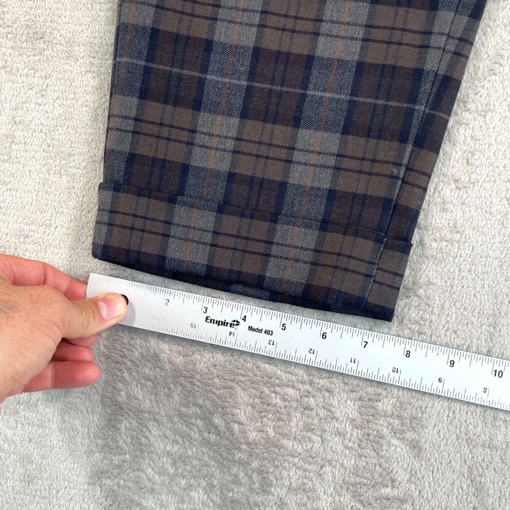 Todd Snyder Todd Snyder Trousers Men 36x29 Multi Plaid 100% Wool Pleated Cuffed NWOT 98 Size US 36 / EU 52 - 6 Thumbnail