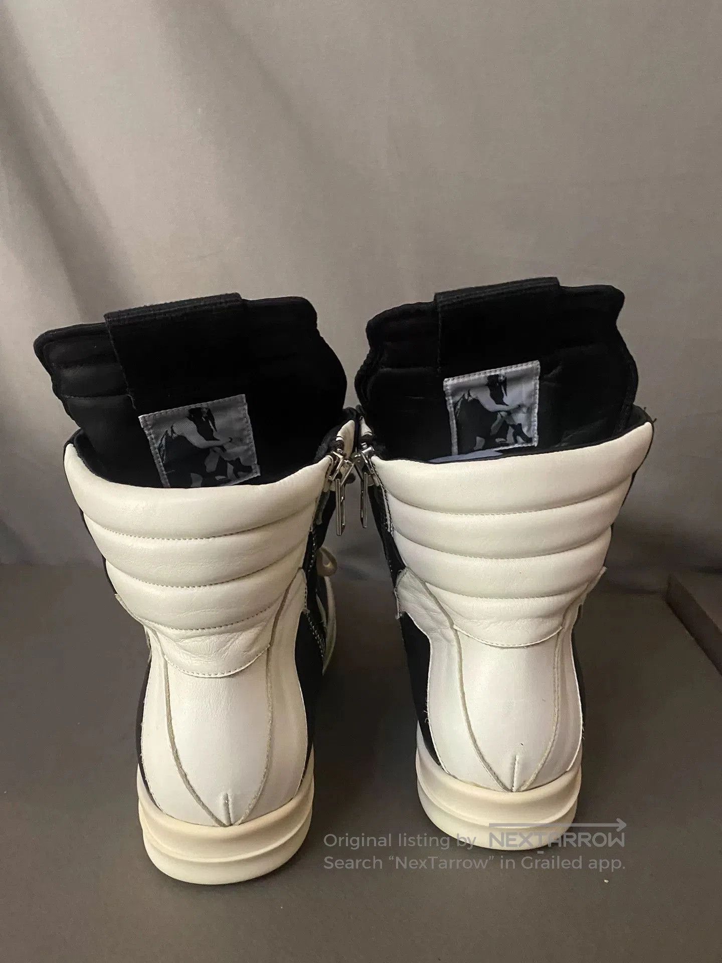 Rick Owens rick owens leather sneakers size 37. Size US 5 / EU 37 - 4 Thumbnail