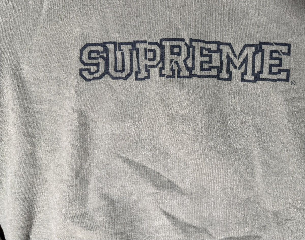 Supreme Supreme Shattered Logo Crewneck Sweatshirt Light Olive Sz XL Size US XL / EU 56 / 4 - 2 Thumbnail
