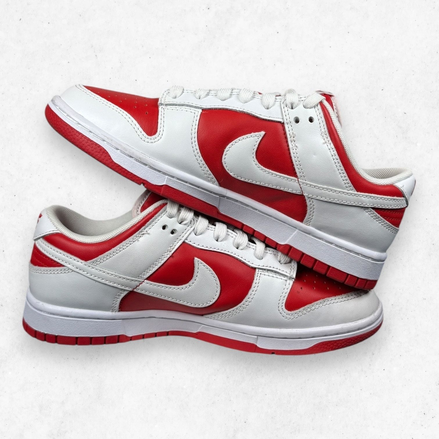 Nike Nike Dunk Low Championship Red White Men's 7.5 DD1391-600 Size US 7.5 / EU 40-41 - 9 Thumbnail