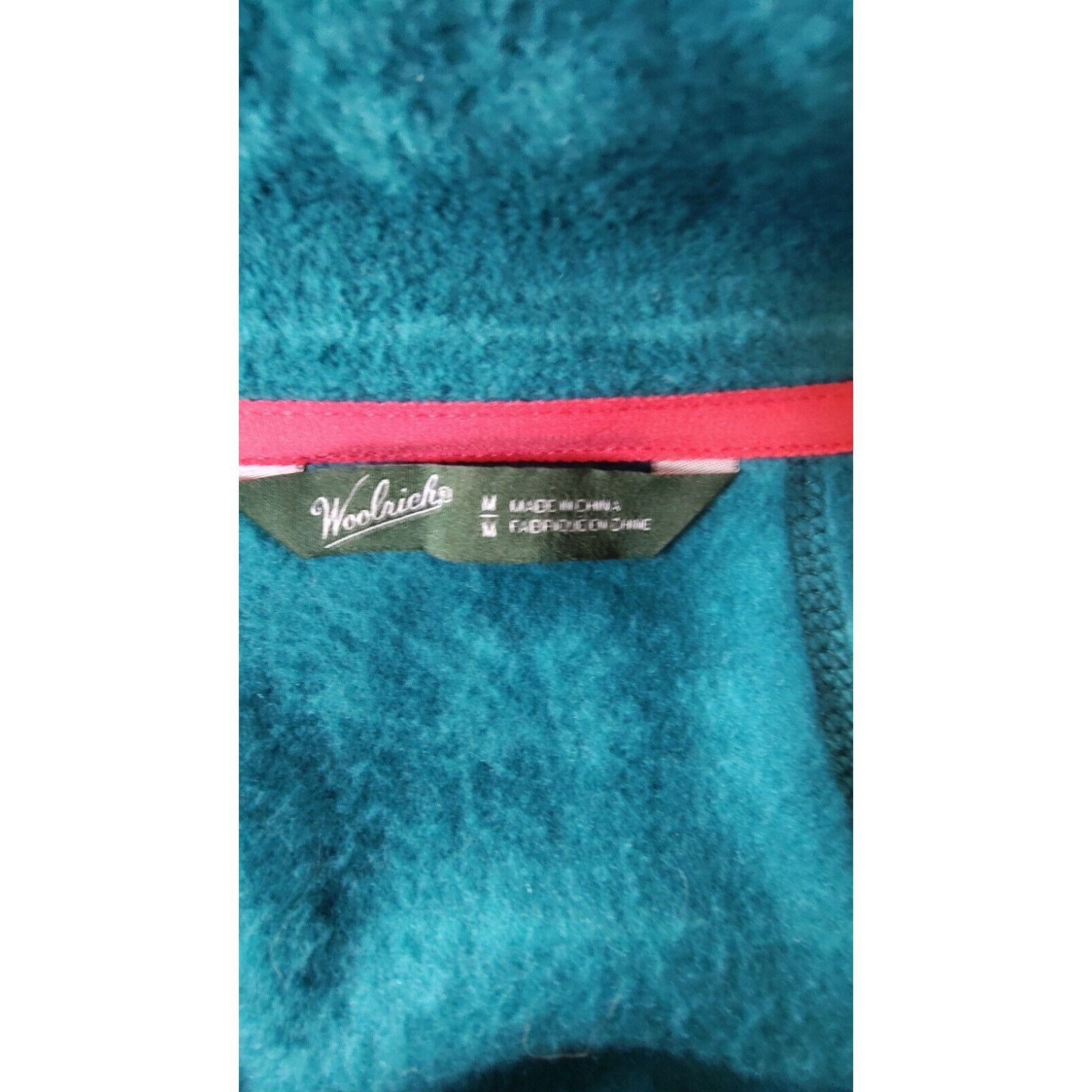 Woolrich Woolen Mills Woolrich Fleece Vest Green Womens Size Medium Full Zip Aztec Size M / US 6-8 / IT 42-44 - 5 Thumbnail