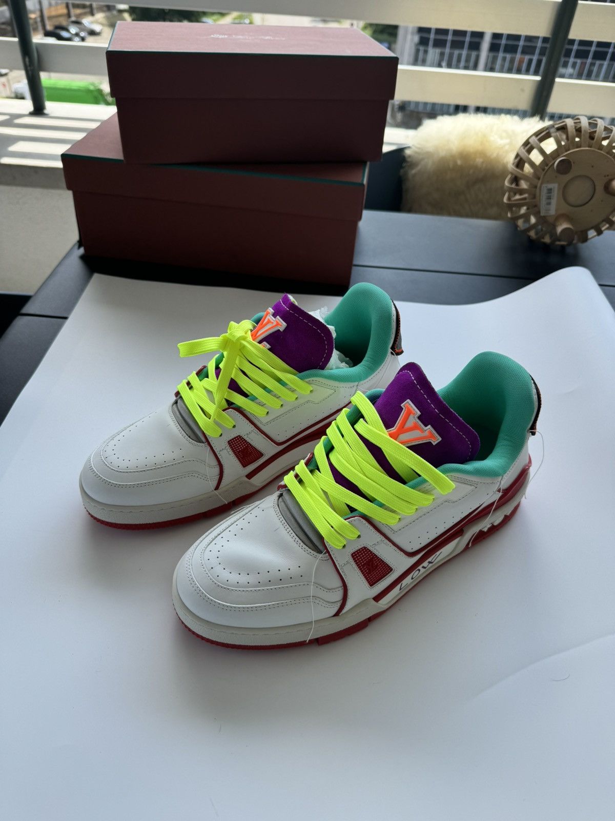 Louis Vuitton Louis vuitton trainer x paris exclusive Size US 7 / EU 40 - 1 Thumbnail