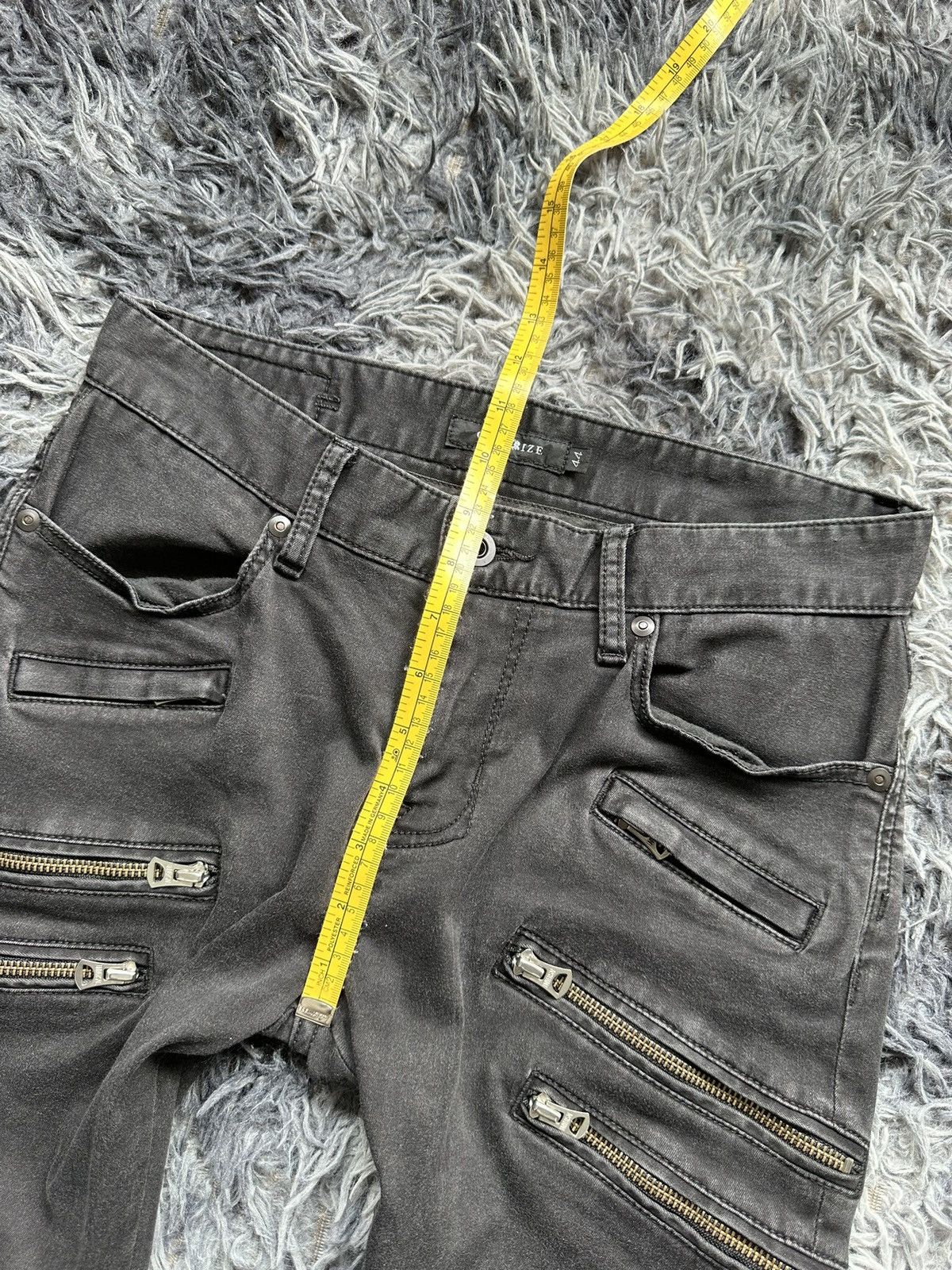 CIVARIZE SS09 Civarize multizipper j-rock vkei biker pant Size US 31 - 18 Thumbnail