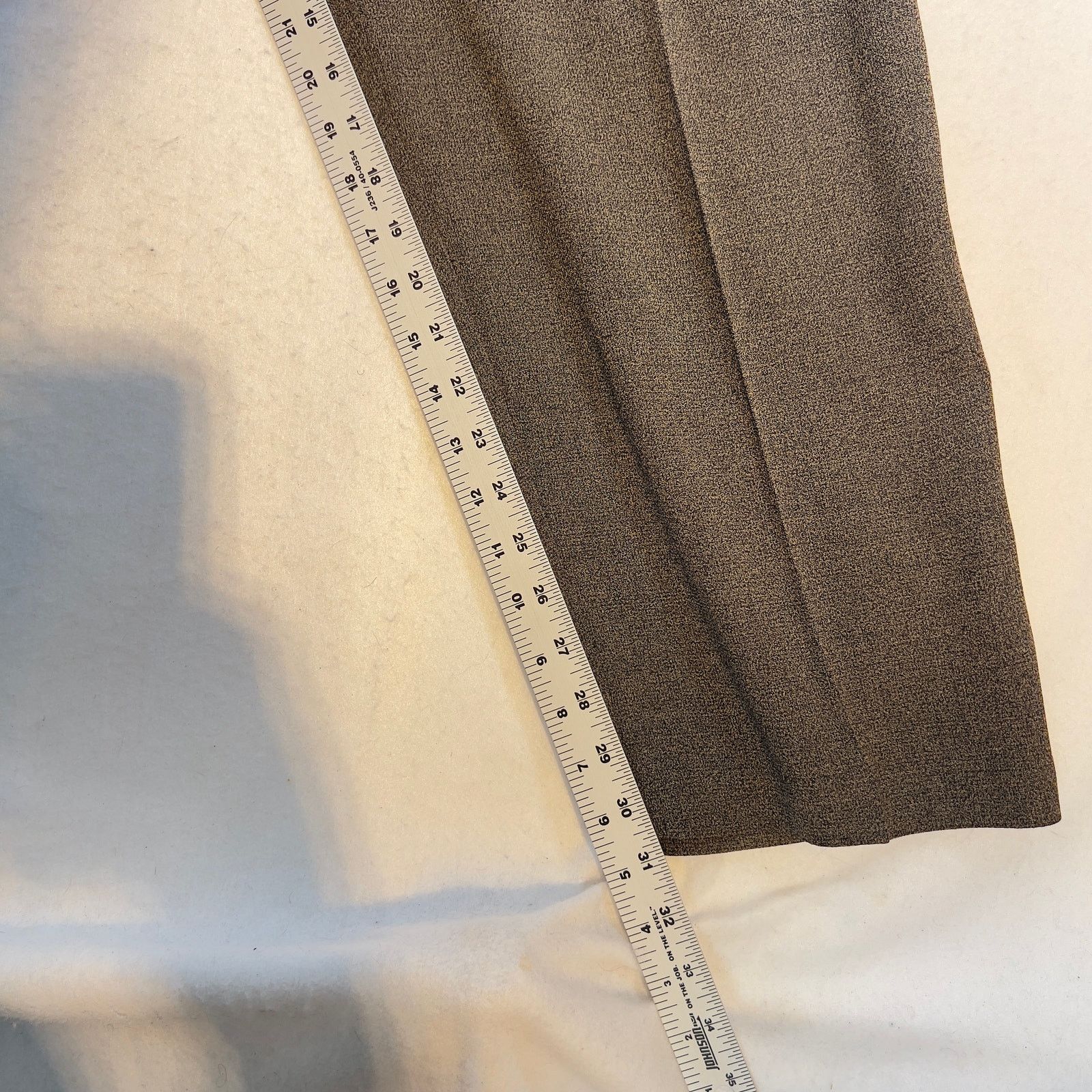 Chicos Chico's Private Collection Pant Woman XL/16 Chicos 3 Brown Size 36" / US 14 / IT 50 - 9 Thumbnail