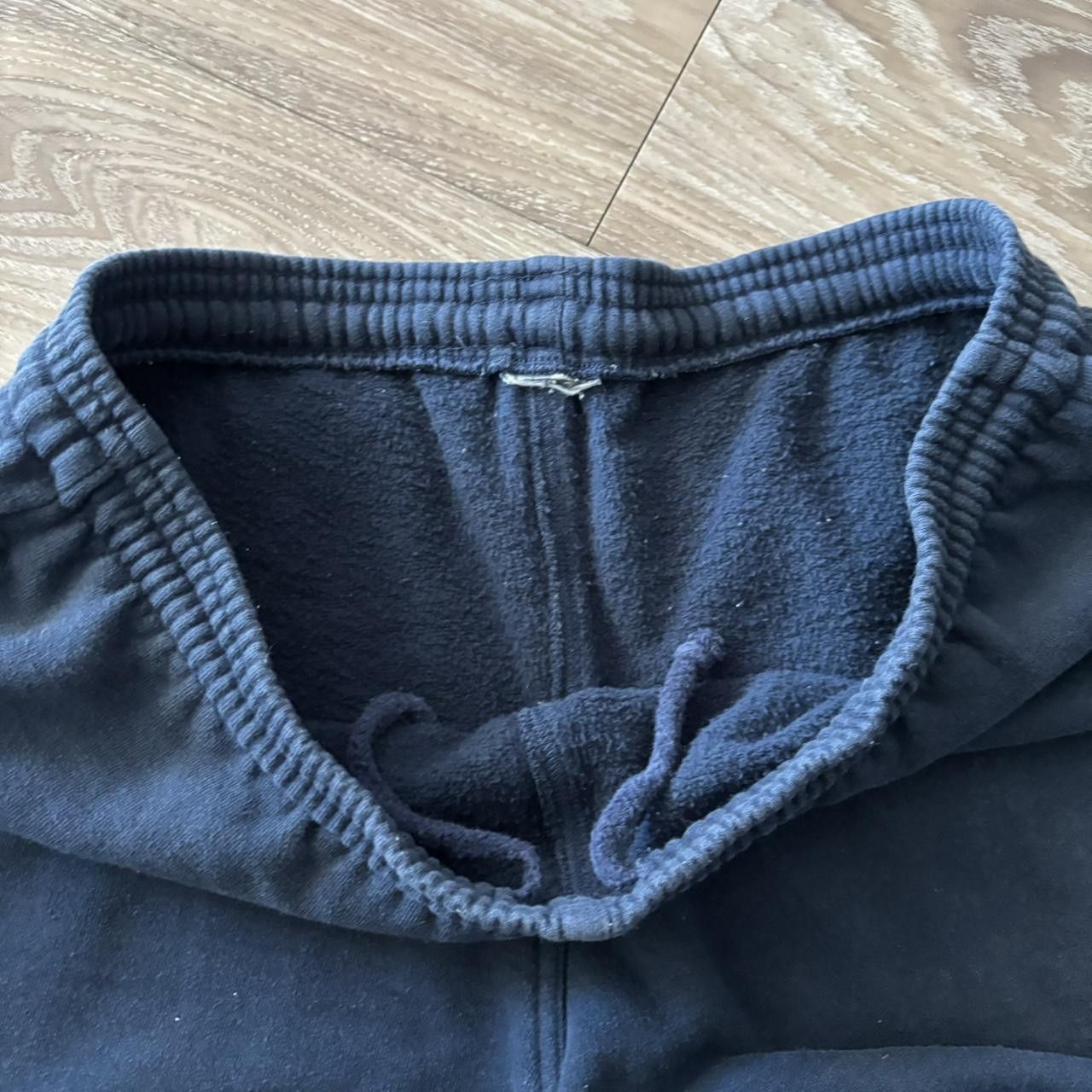 Vintage Crazy Vintage 90s Navy Blue Essential Cargo Sweatpants! Fits L Size US 34 / EU 50 - 6 Thumbnail