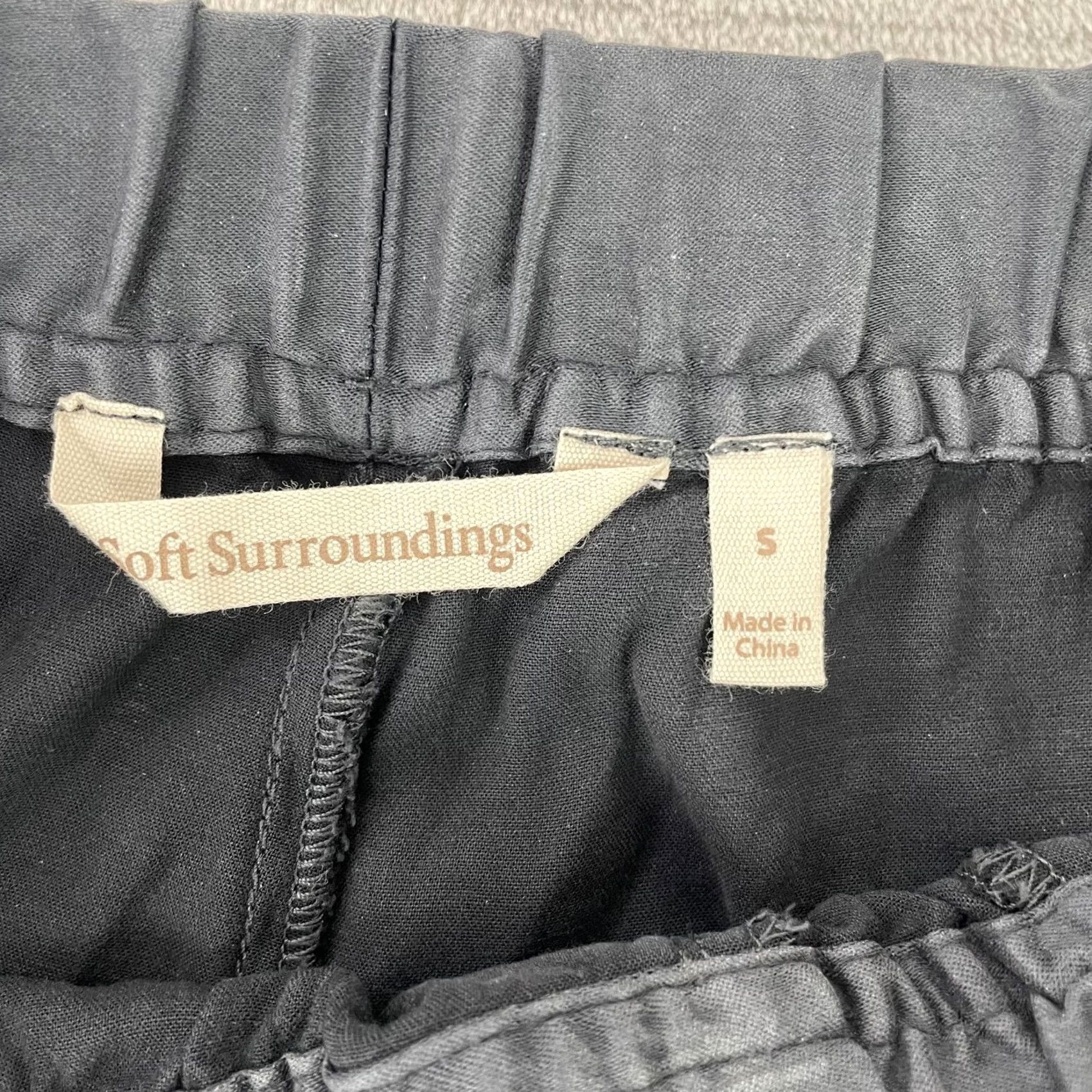 Soft Surroundings Soft Surroundings Lush Living Pants Women Small Gray Wide Leg Designer Size 30" / US 8 / IT 44 - 2 Thumbnail