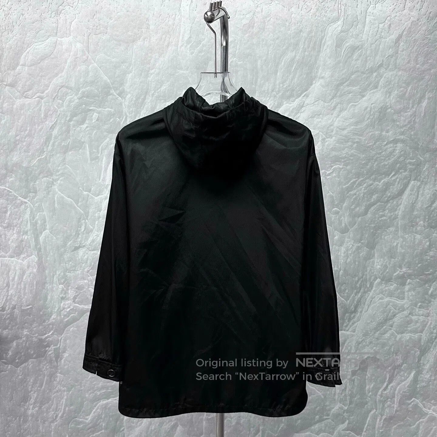 Prada Prada Black Hooded Zip Jacket Size 36. Size S / US 4 / IT 40 - 4 Thumbnail