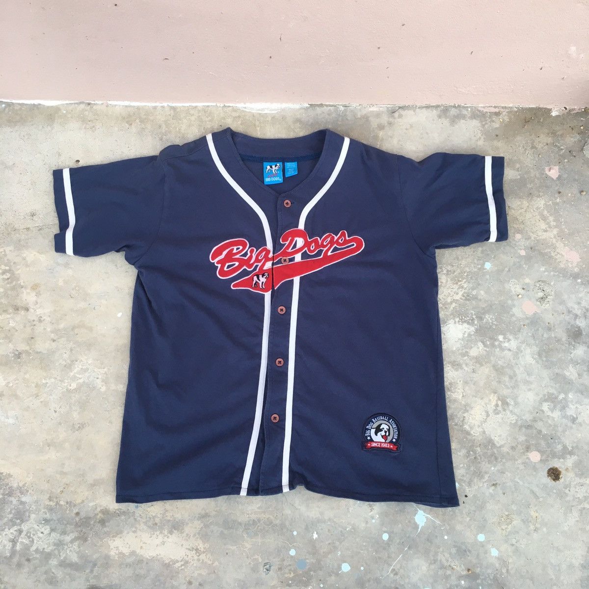 Big Dogs × Vintage Vintage Big Dogs Association Jersey Size US M / EU 48-50 / 2 - 1 Thumbnail