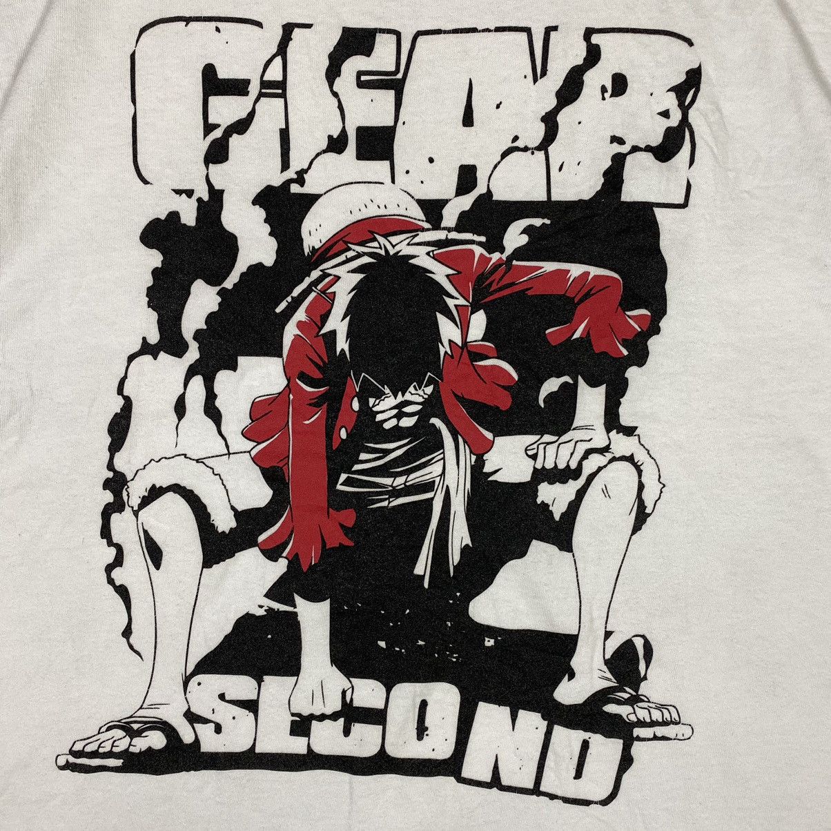 Anime × Vintage Vintage ONE PIECE Luffy Gear Second Anime Cospa Tee Size US L / EU 52-54 / 3 - 3 Thumbnail