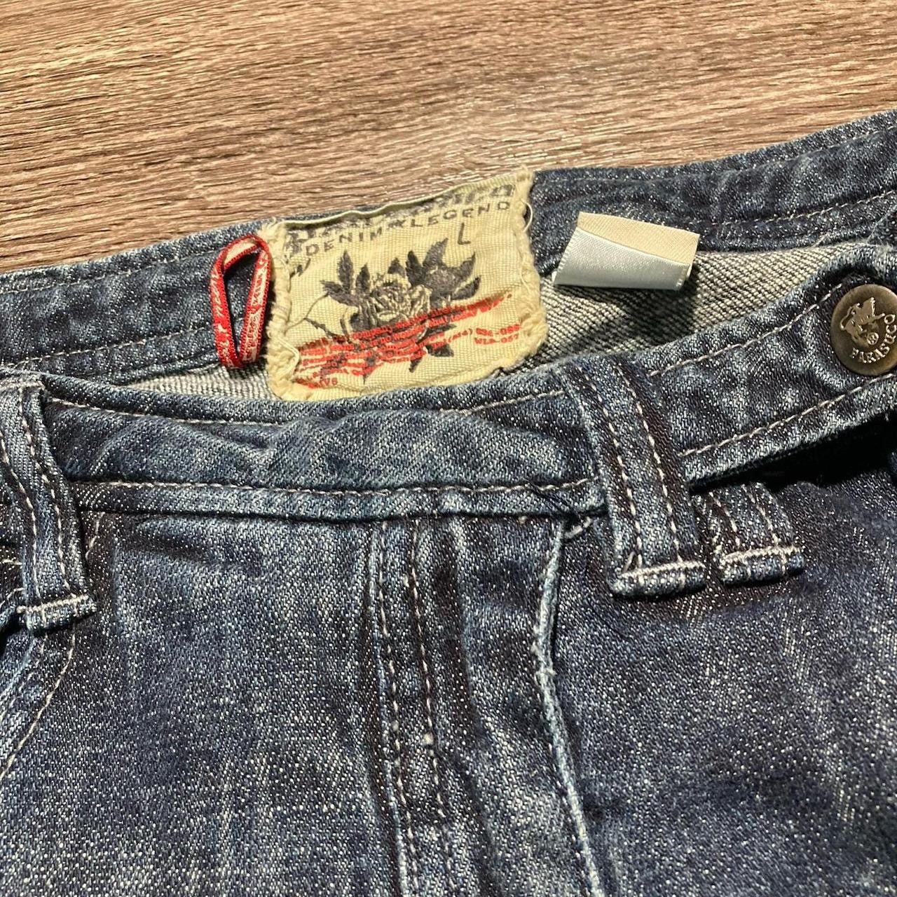 Parasuco Parasuco Jeans Womens 27 Flare Y2K Vintage Blue Denim Size 27" / US 4 / IT 40 - 4 Thumbnail
