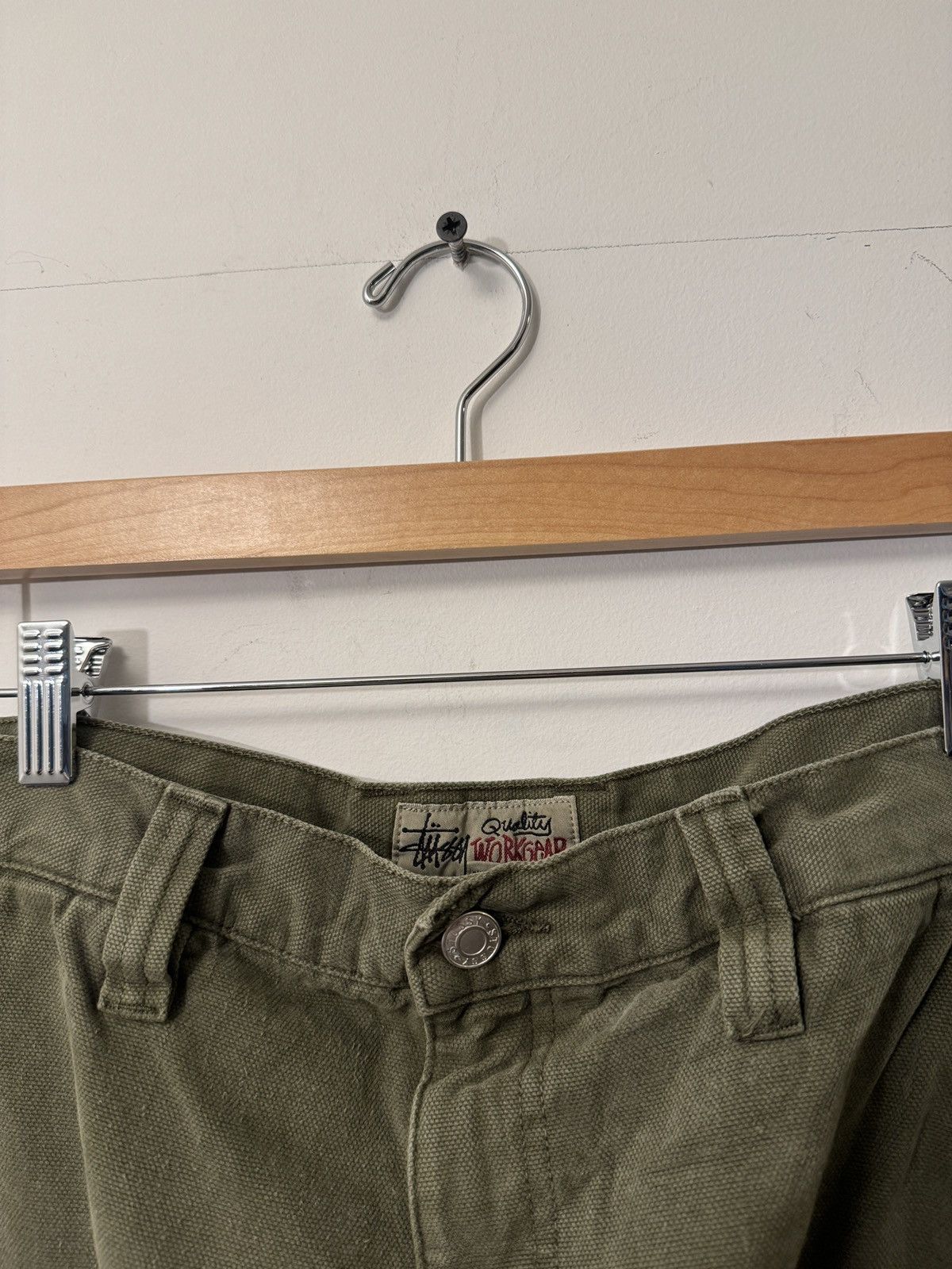 Other STUSSY DOUBLE KNEE DENIM CARPENTER WORK PANTS 34 Size US 34 / EU 50 - 8 Thumbnail