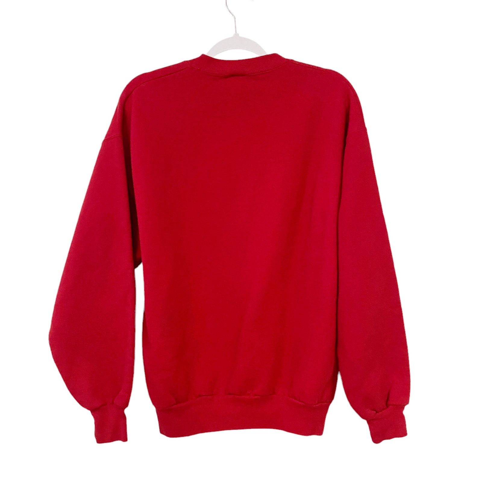 Vintage Vintage Jerzees Mens Size L Cat Cute Puff Paint Xmas Sweater Size L / US 10 / IT 46 - 4 Thumbnail