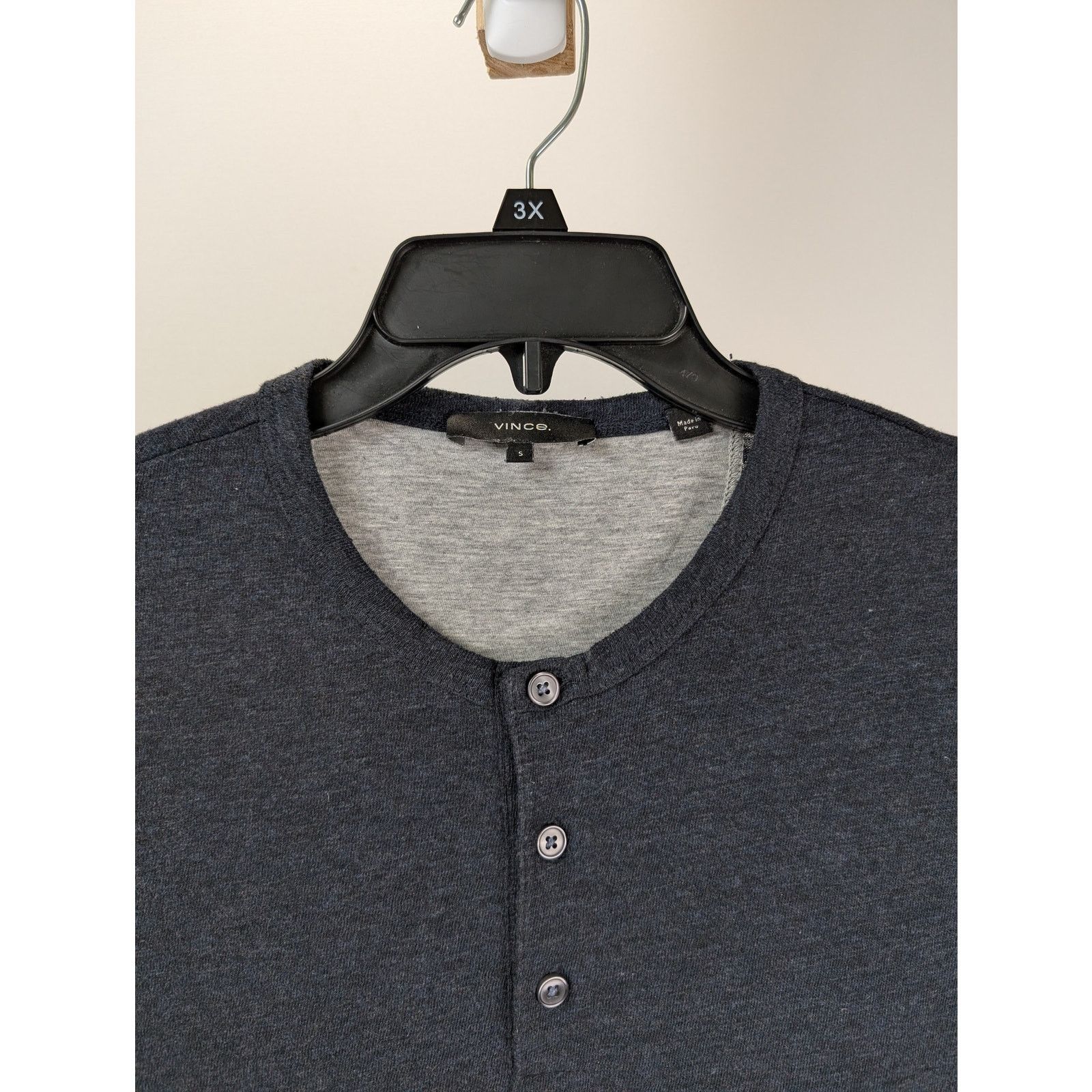 Vince o1rshd1 CC20 Henley T-Shirt in Blue Size US S / EU 44-46 / 1 - 5 Thumbnail