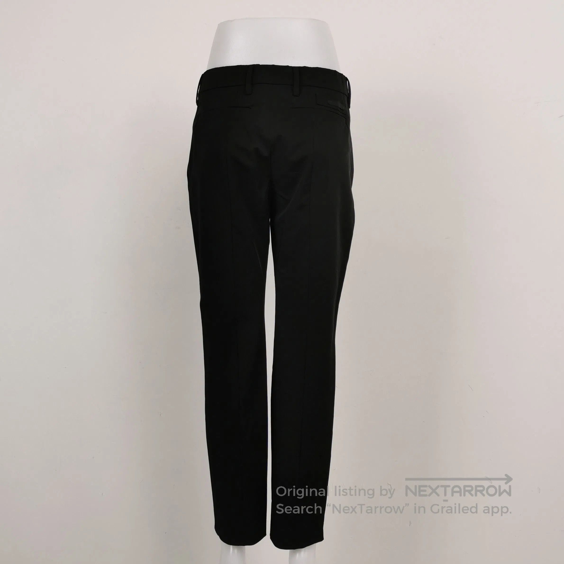 Prada Prada Black Tailored Trousers in Size 4. Size 39" - 2 Thumbnail