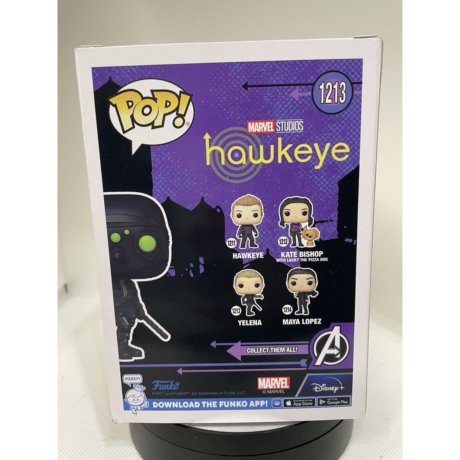 Marvel Comics Funko Pop Yelena 1213 Chase - W Protector Size ONE SIZE - 5 Thumbnail